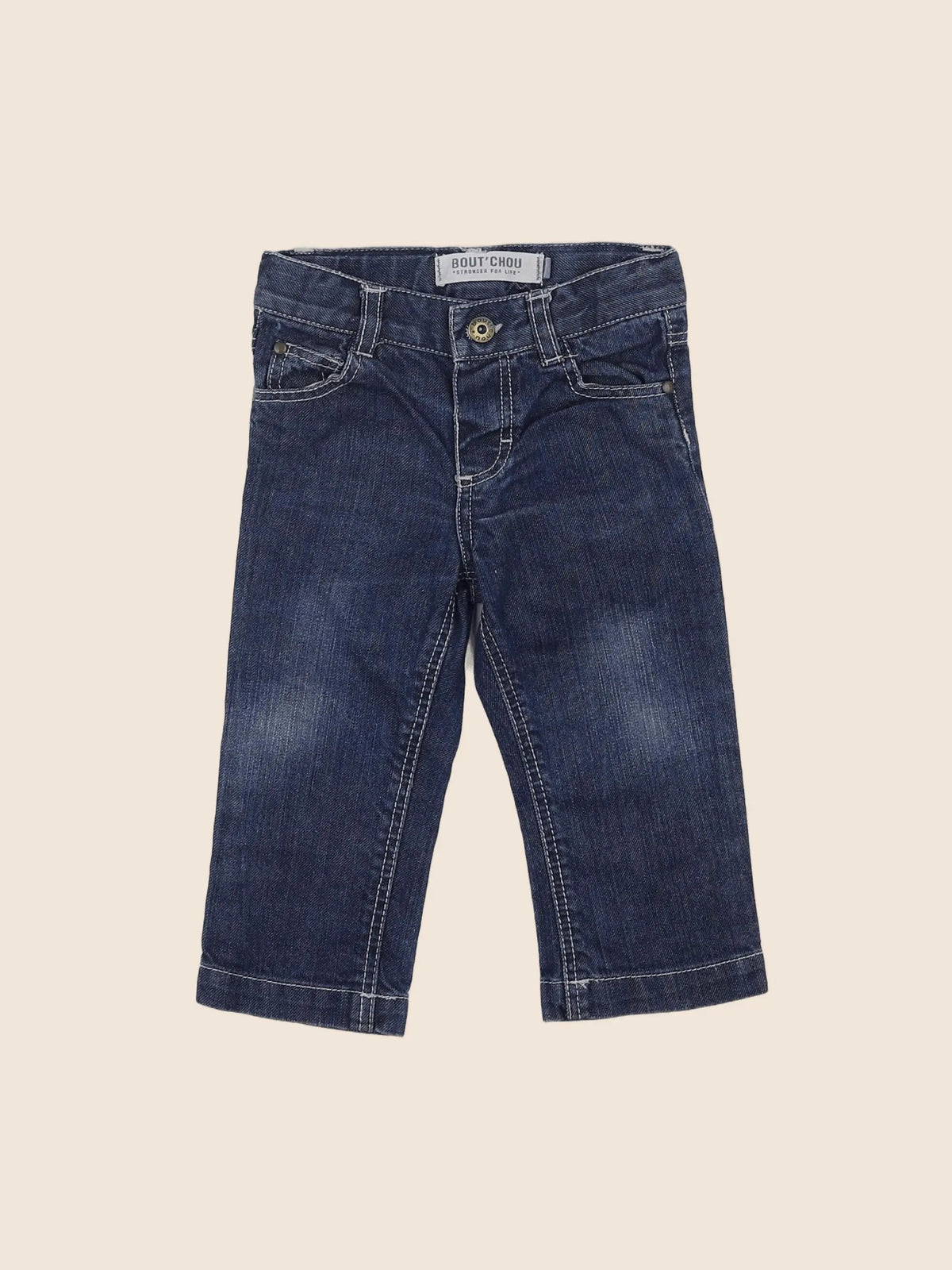 Boutchou - jean bleu - 9 mois
