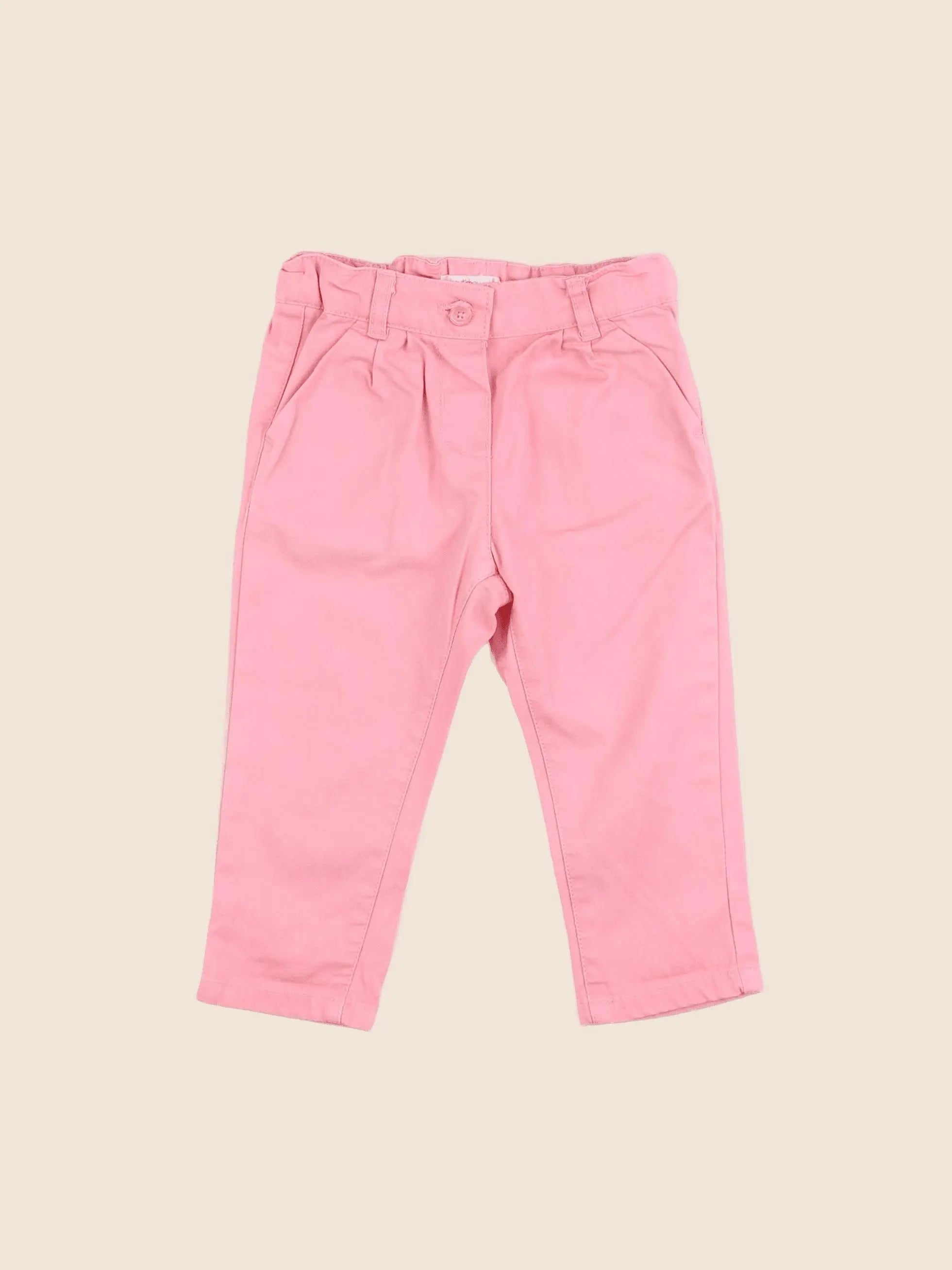 Boutchou - pantalon rose - 12 mois