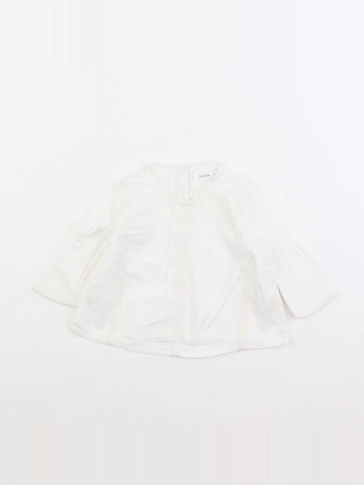 Boutchou - blouse blanc - 6 mois