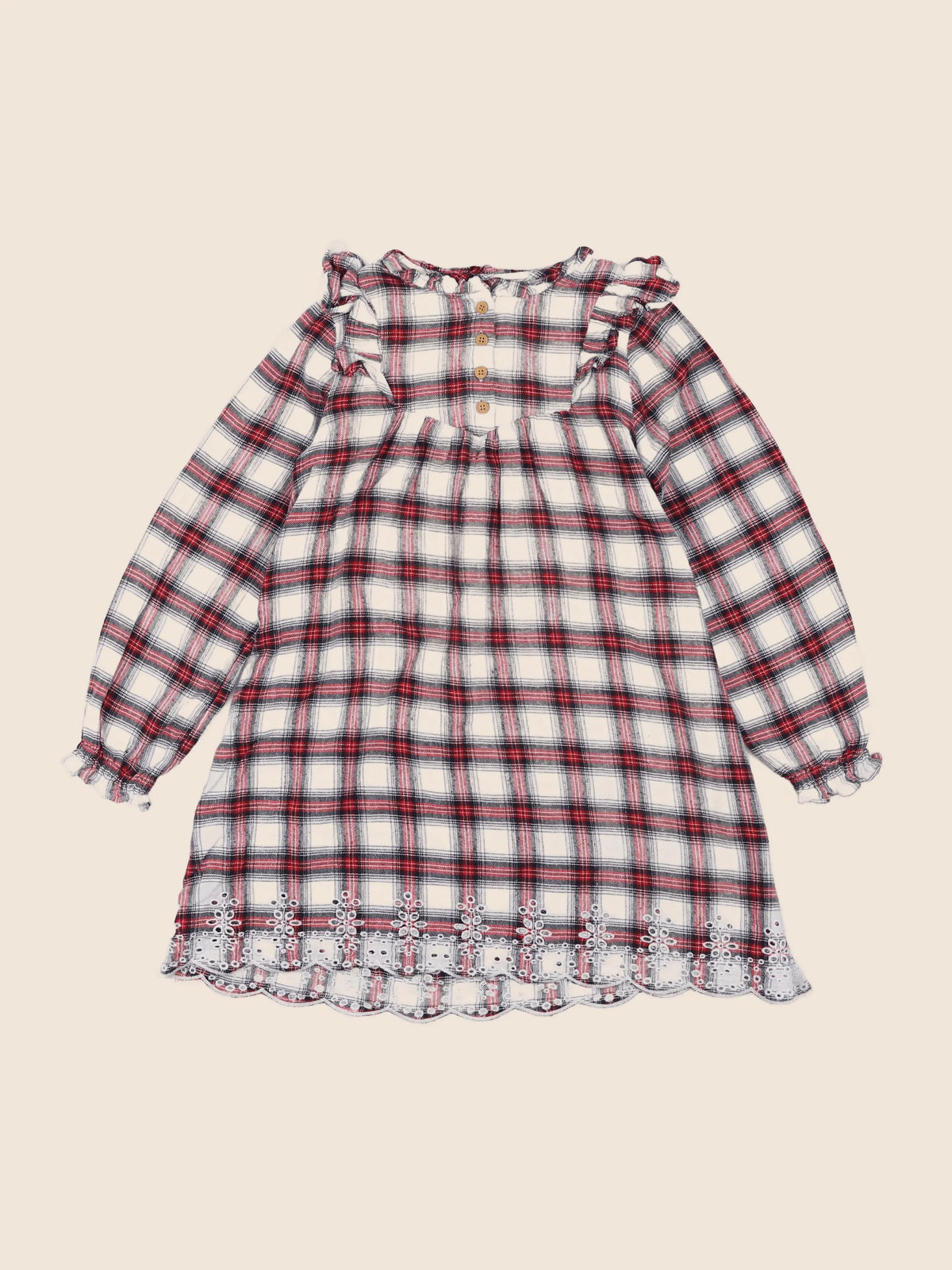 Vertbaudet - robe multicolore - 8 ans