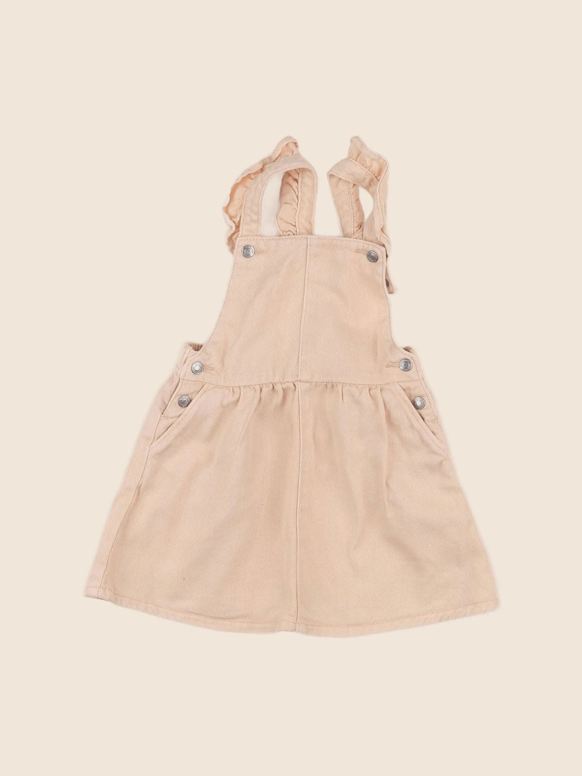 Vertbaudet - robe orange, rose - 2 ans