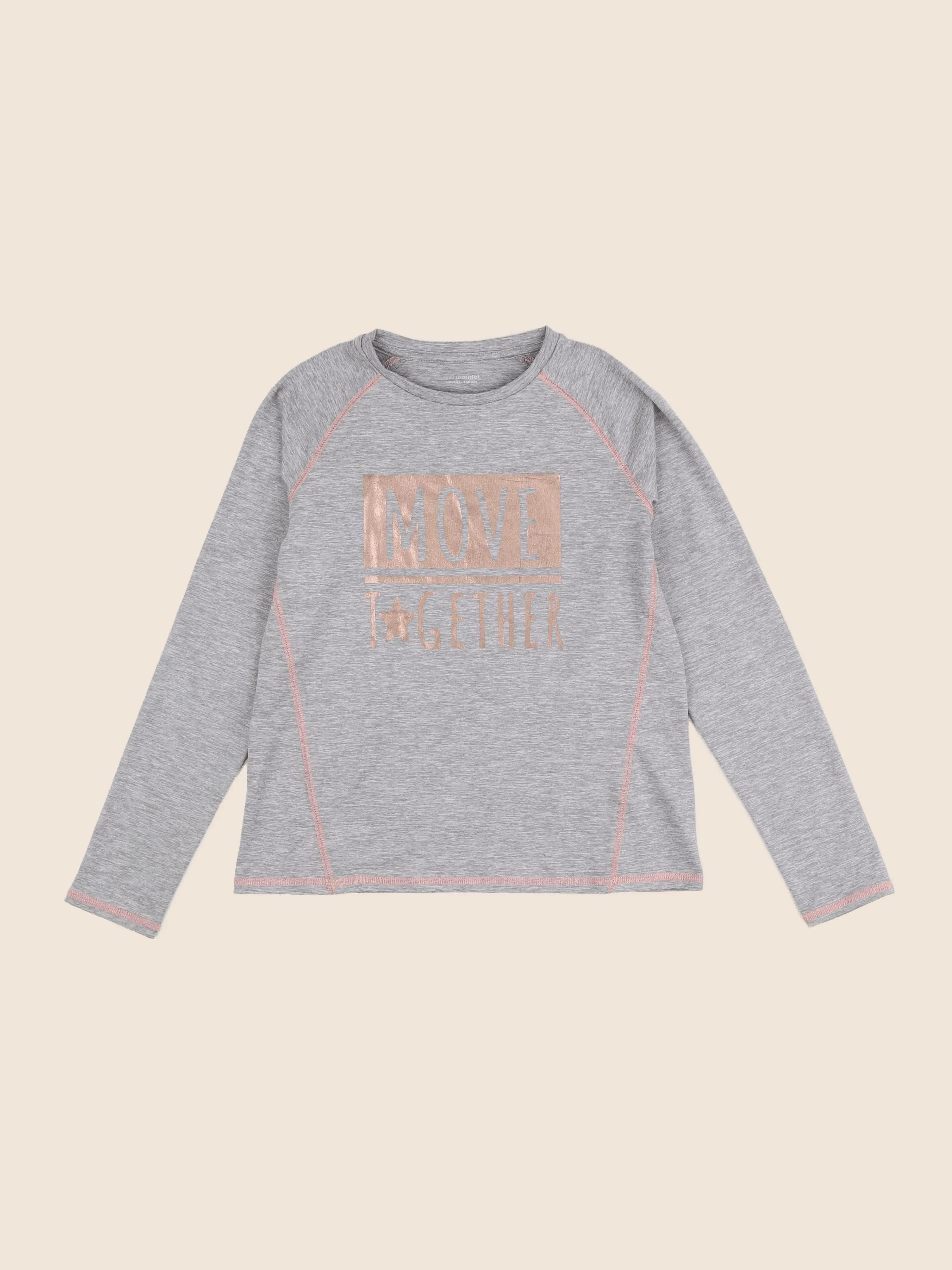 Vertbaudet - tee-shirt gris - 10 ans