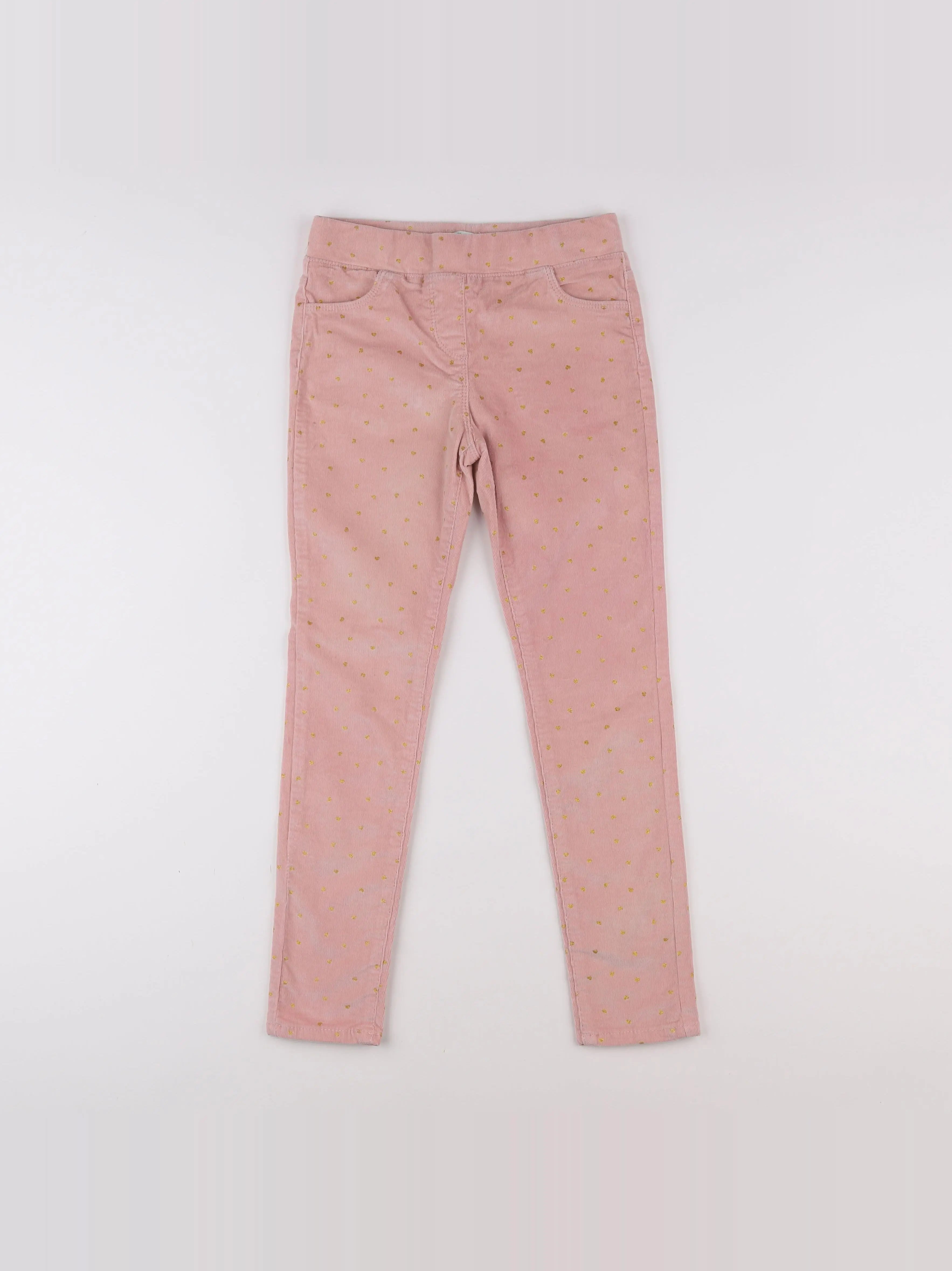 Vertbaudet - jegging rose - 9 ans
