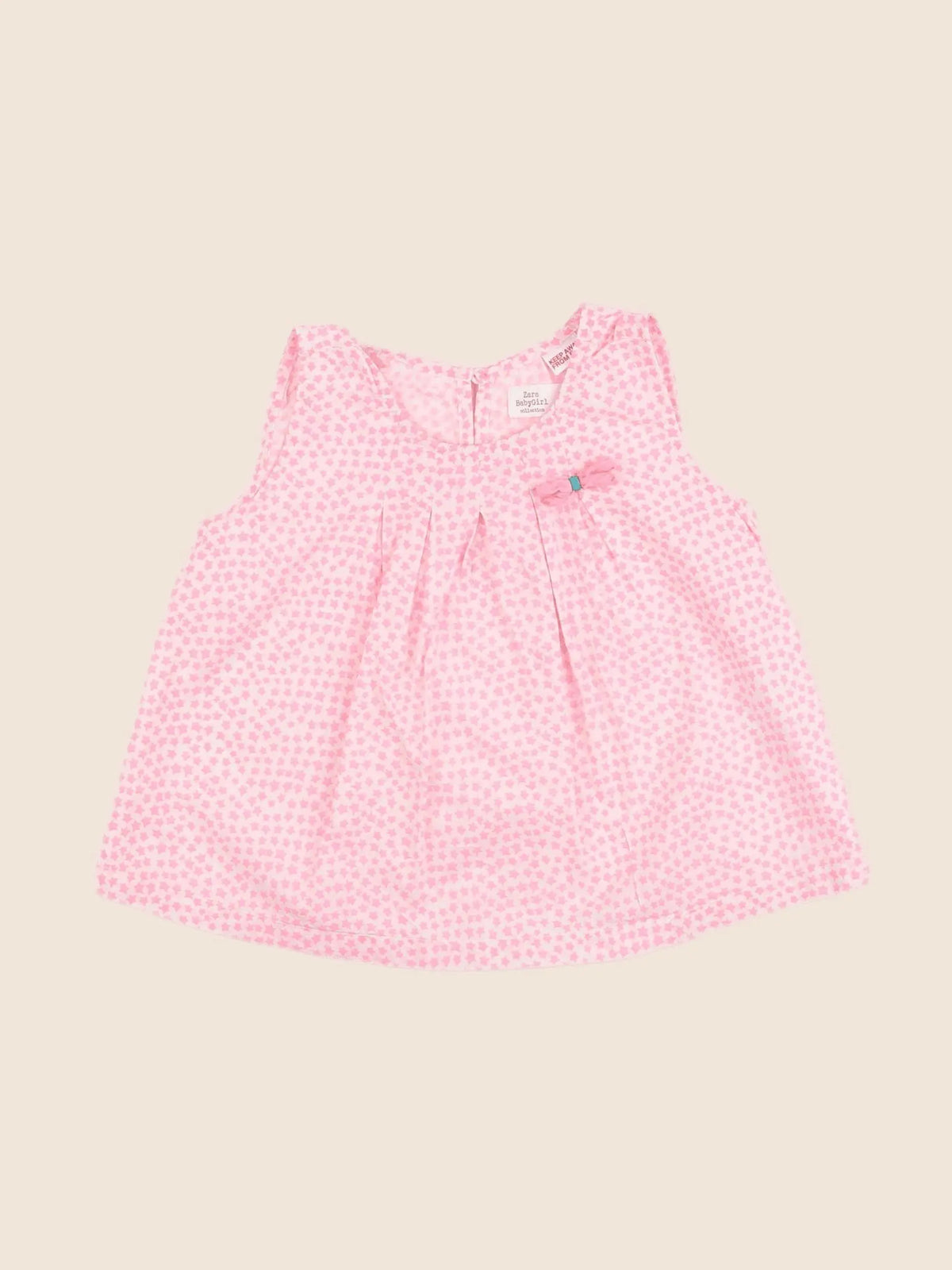 Zara - blouse rose - 12/18 mois