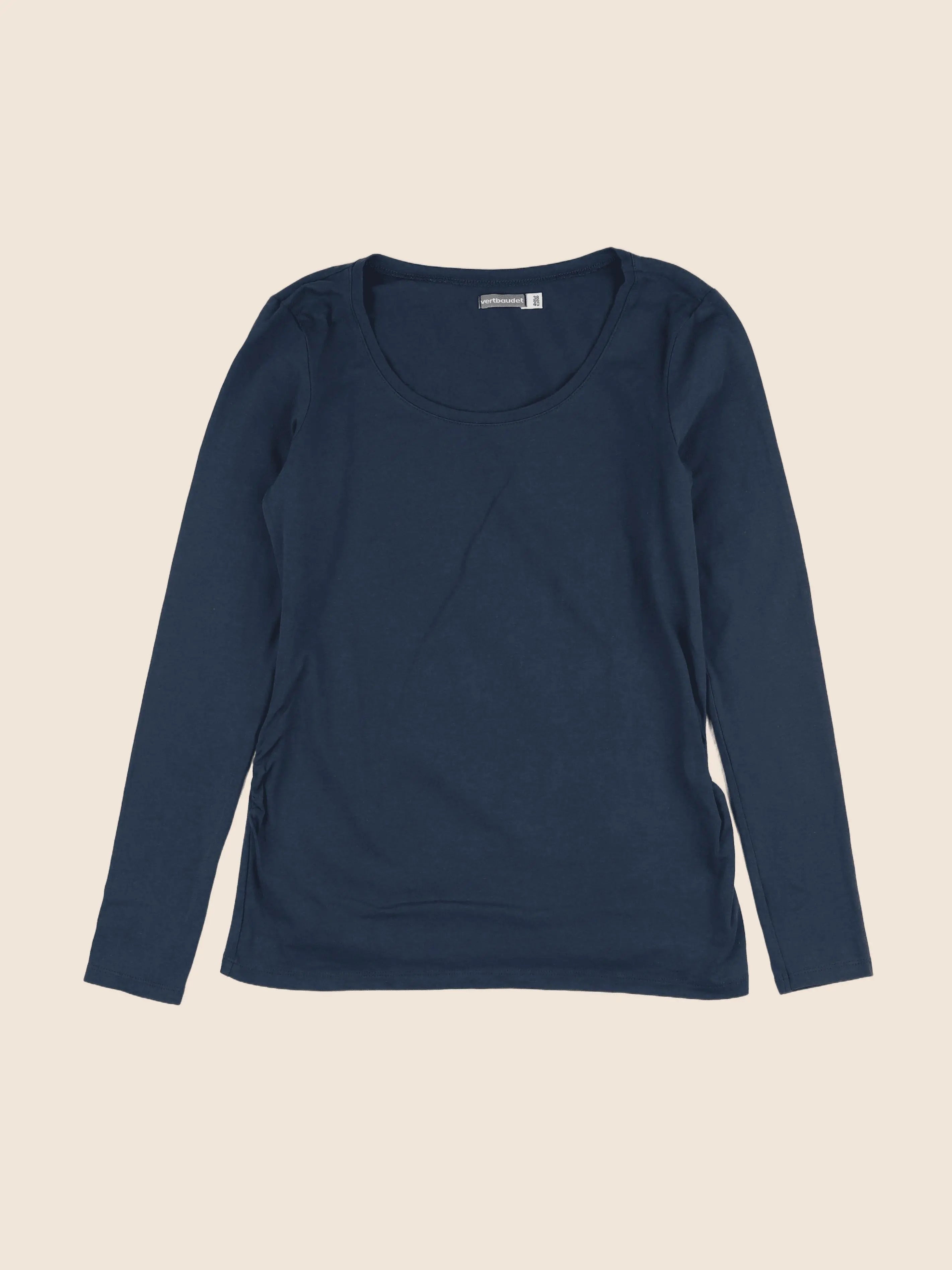 Vertbaudet - tee-shirt grossesse bleu - 38 à 40