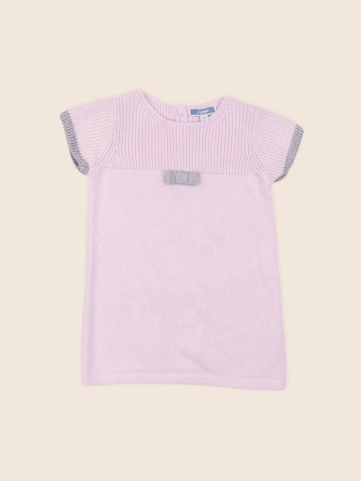 Jacadi - robe rose - 12 mois
