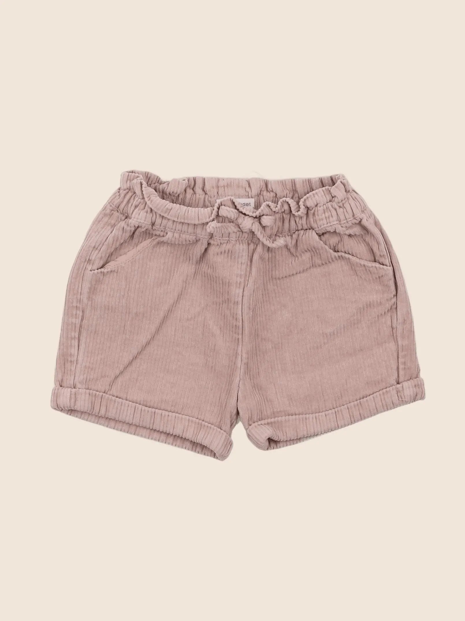 Vertbaudet - short beige - 18 mois