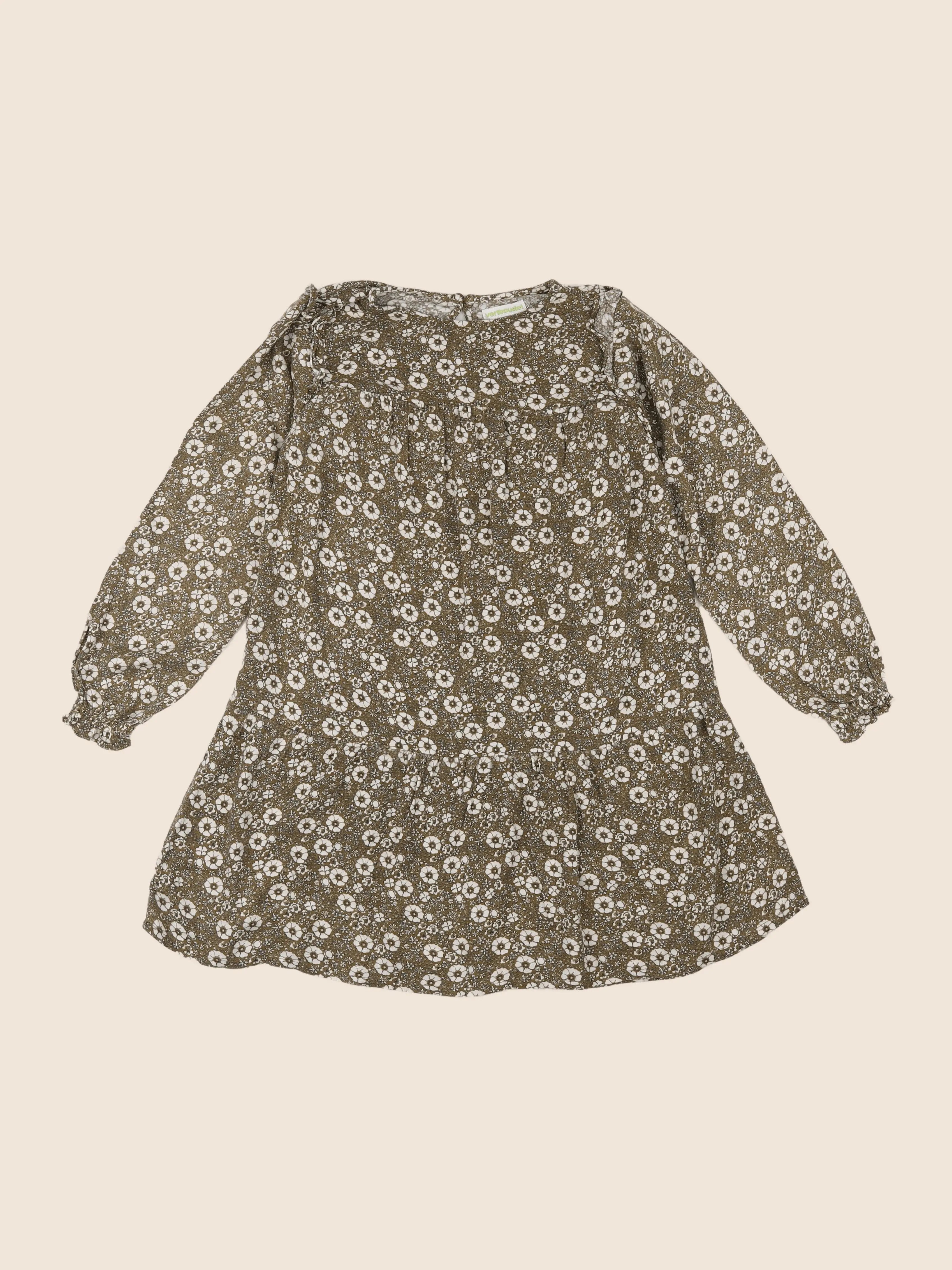 Vertbaudet - robe vert - 8 ans