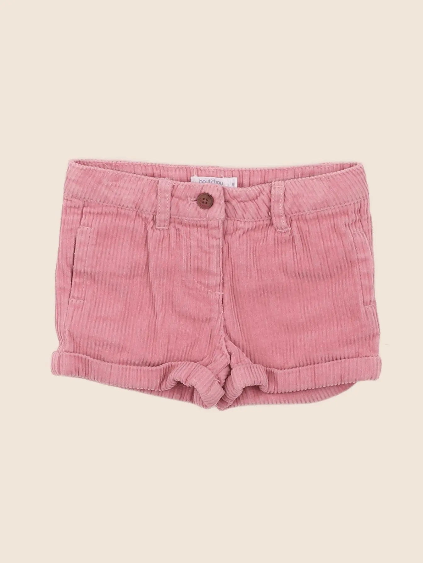 Boutchou - short rose - 6 mois