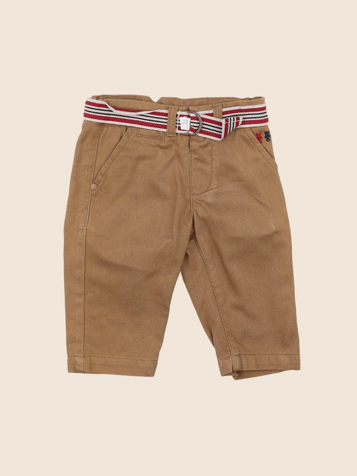 Natalys - pantalon marron - 6 mois