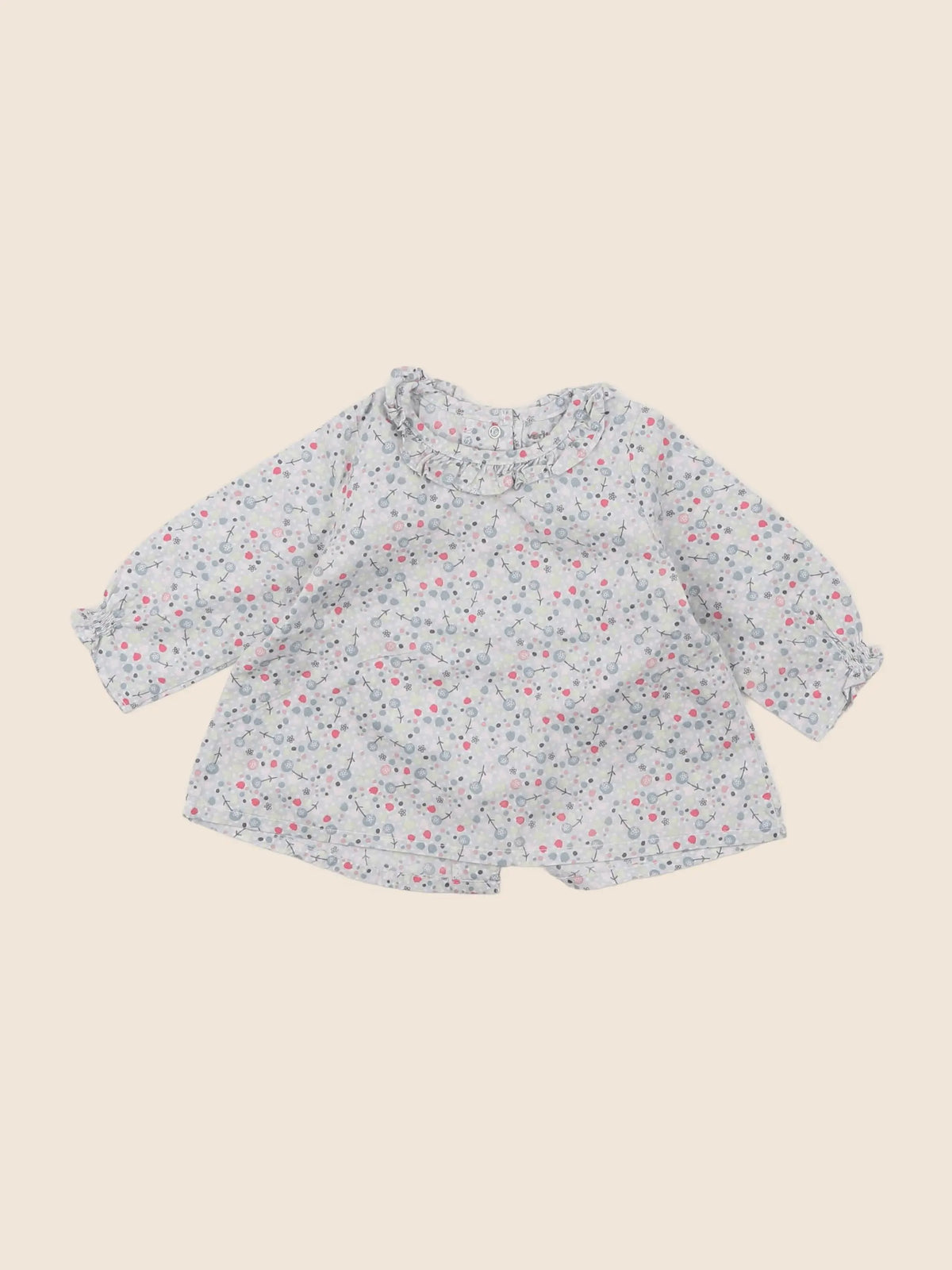 Vertbaudet - blouse multicolore - 3 mois