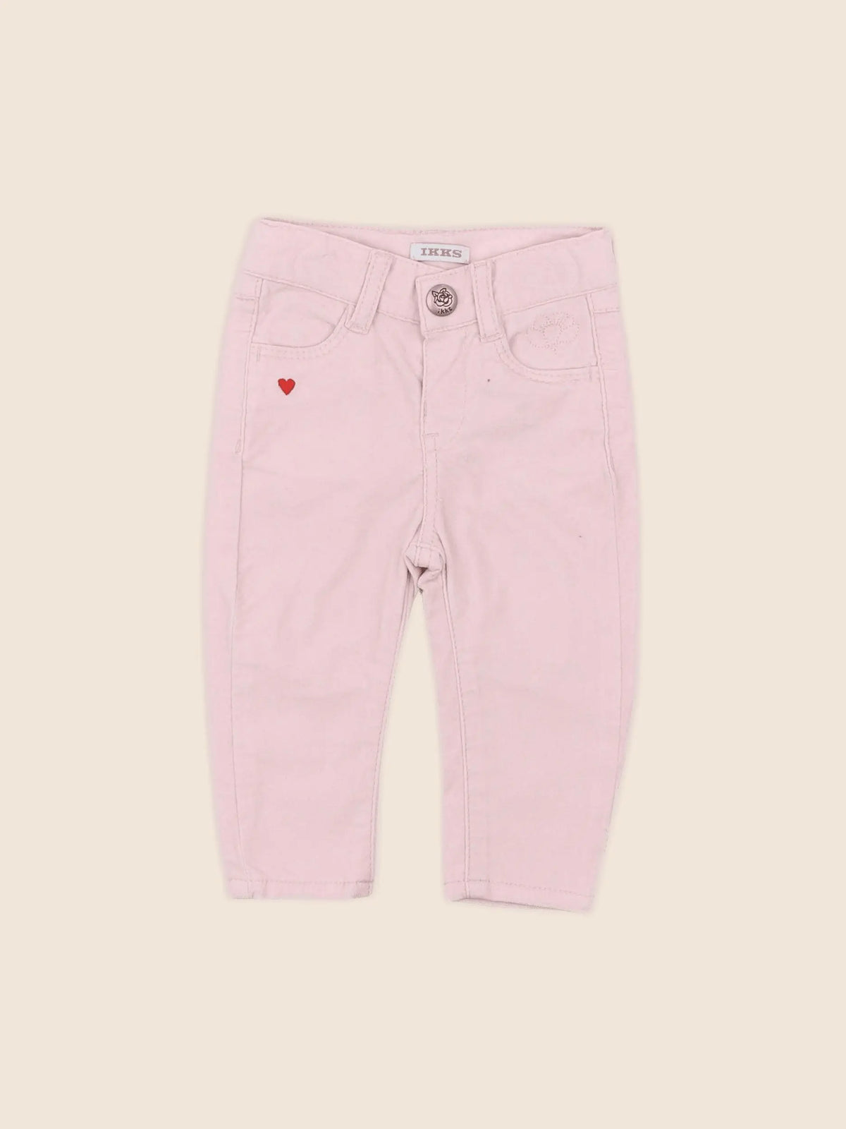IKKS - pantalon rose - 6 mois