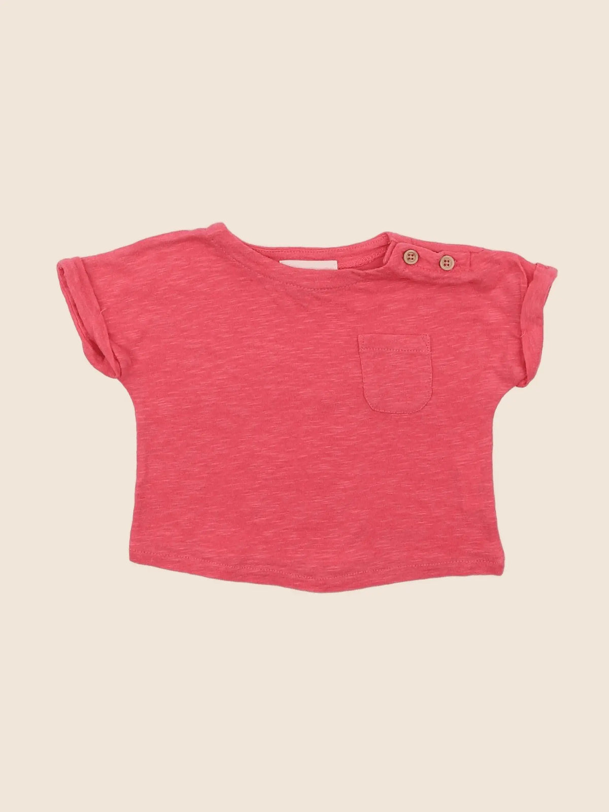 Arsène et les pipelettes - tee-shirt rose - 6 mois