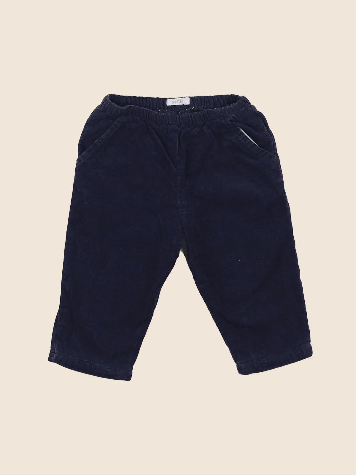 Boutchou - pantalon bleu - 6 mois