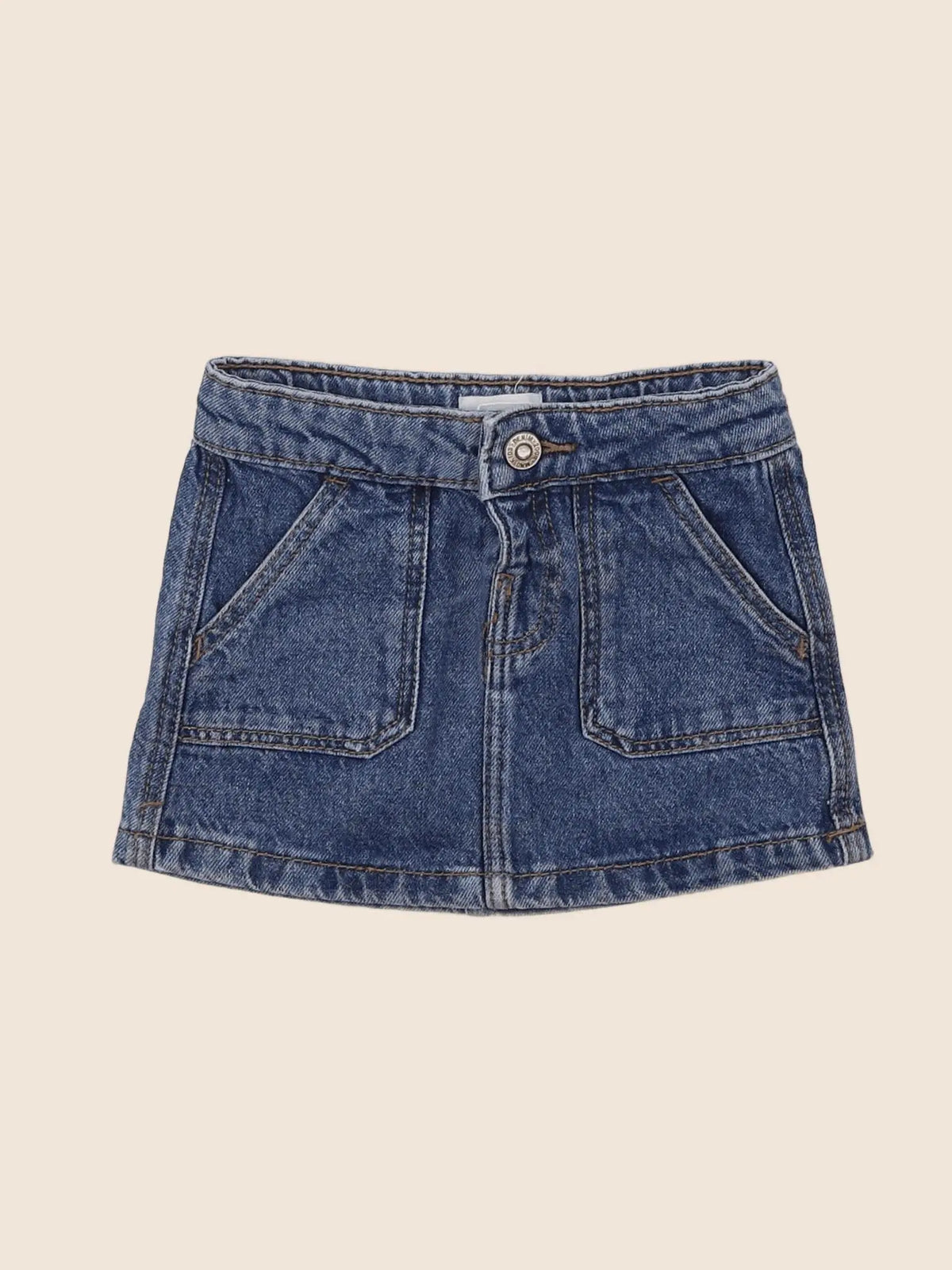 Mango - jupe bleu - 12/18 mois