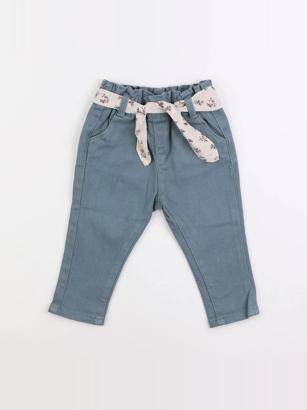 Vertbaudet - jean bleu - 9 mois