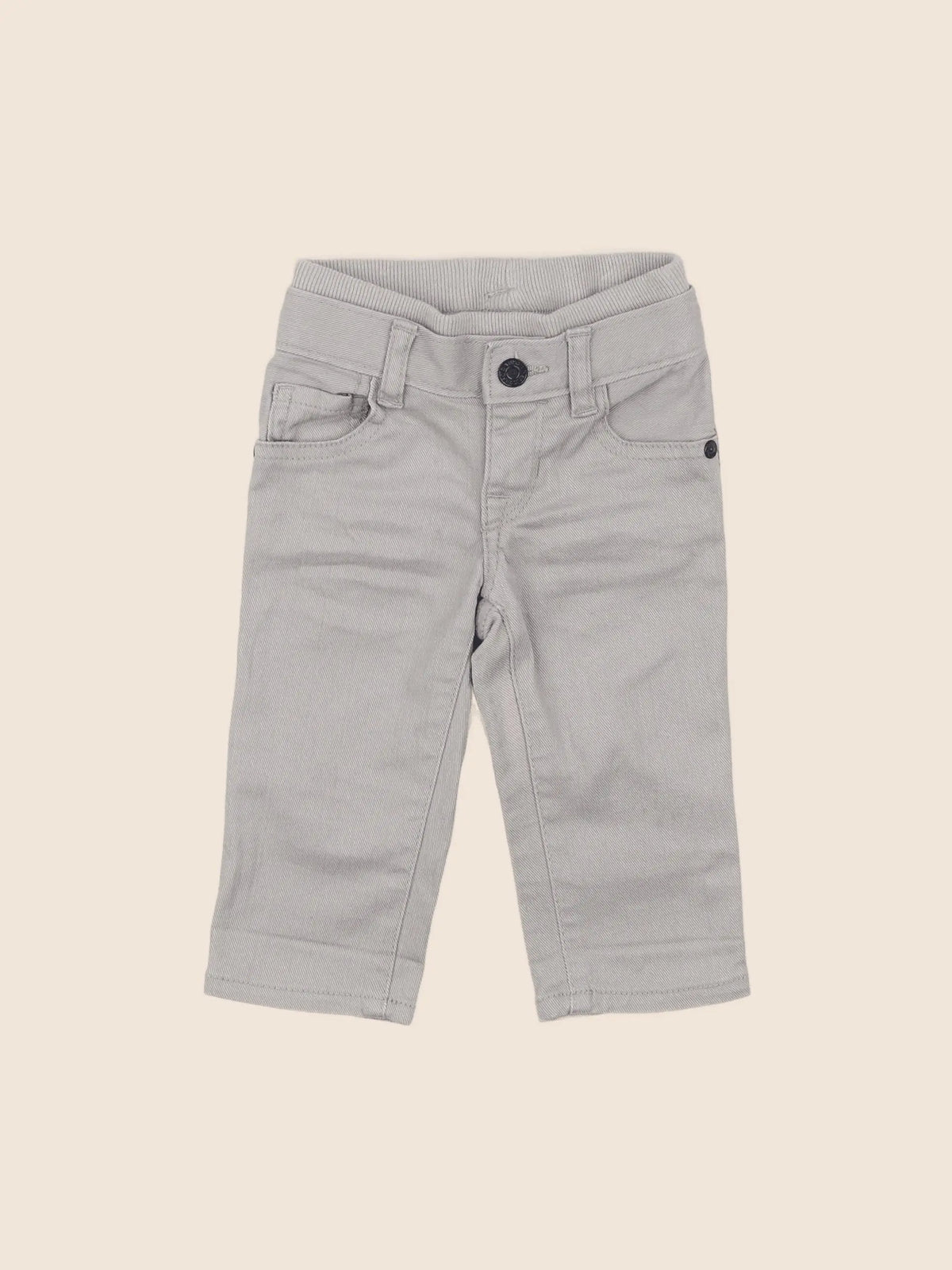 GAP - pantalon gris - 3/6 mois