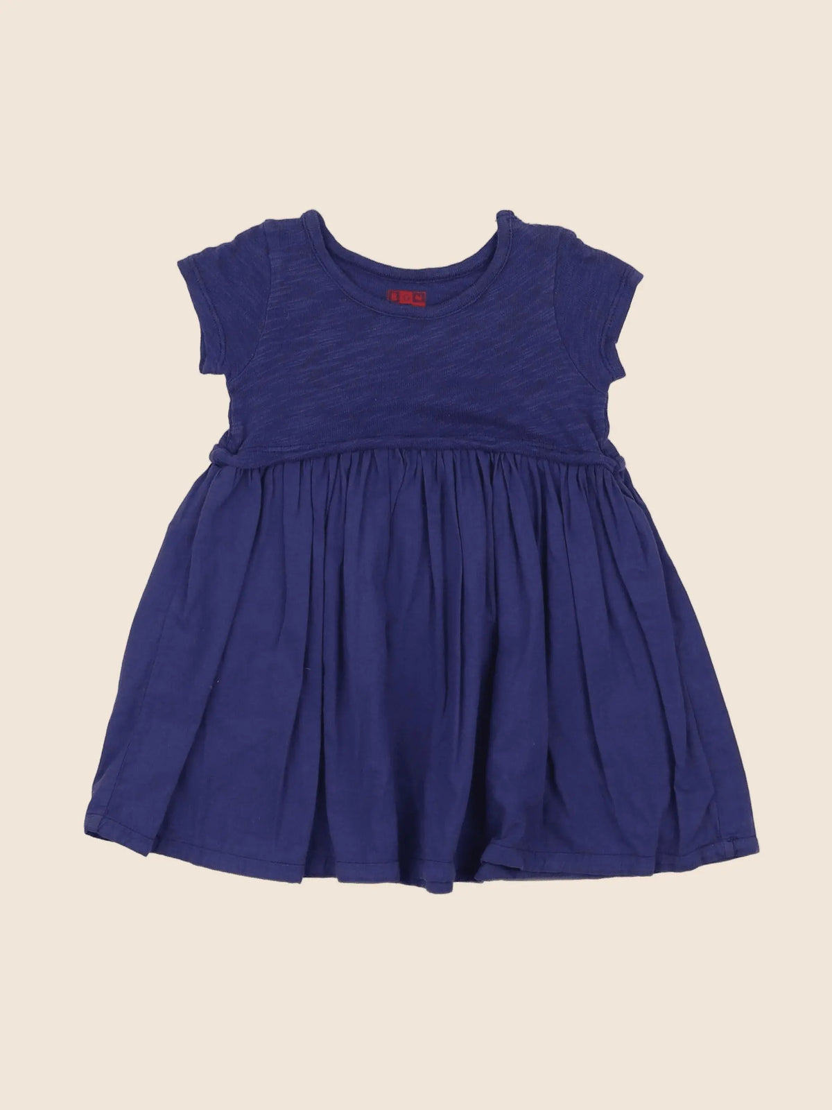Bonton - robe bleu - 6 mois