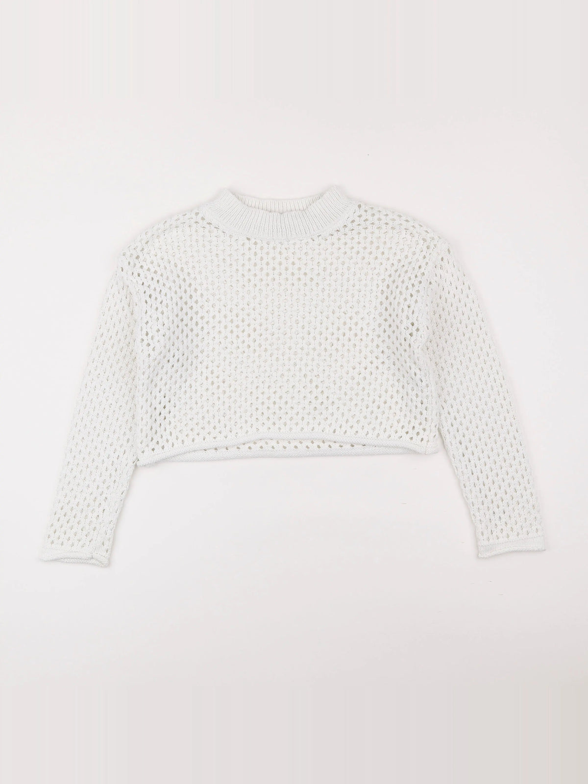 Zara - pull blanc - 9/10 ans