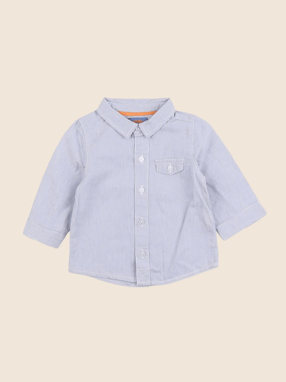 Tape à l'oeil - chemise bleu - 9 mois