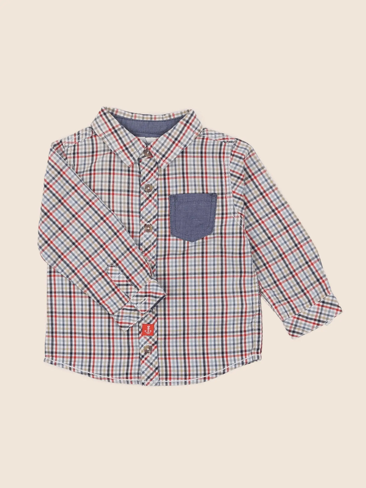 Cadet Rousselle - chemise multicolore - 12 mois