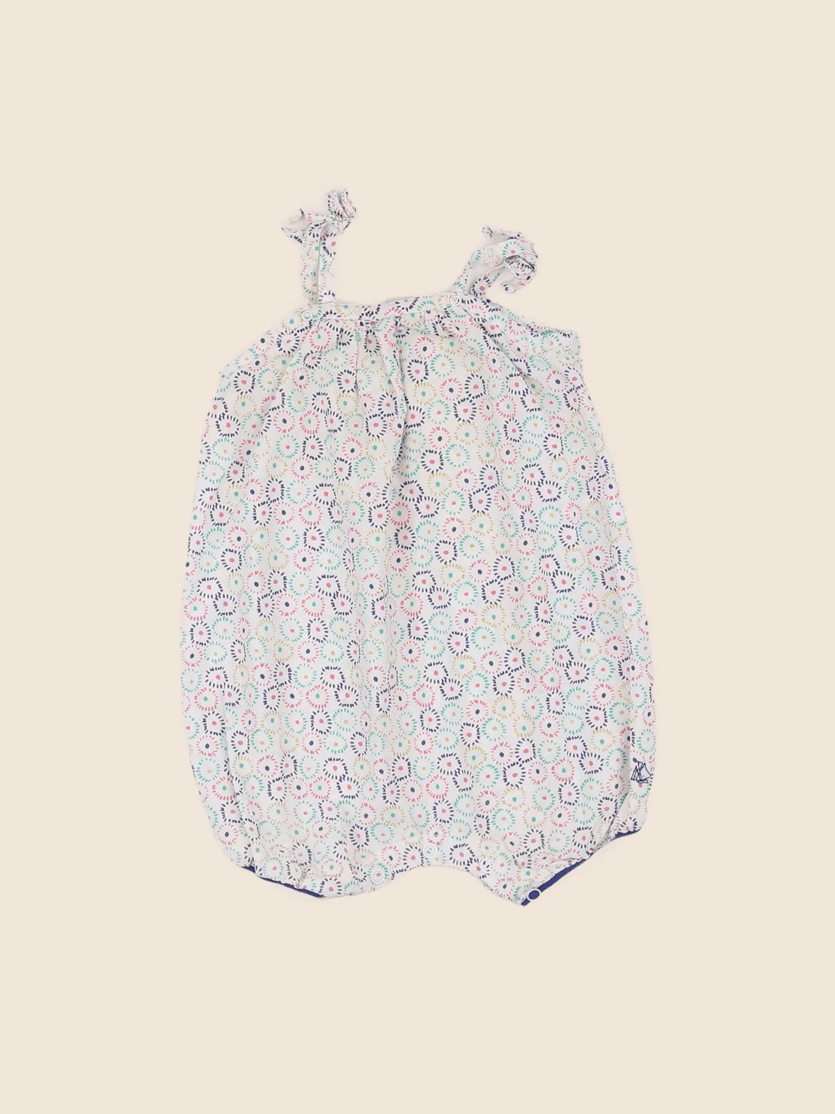 Petit Bateau - combinaison multicolore - 12 mois