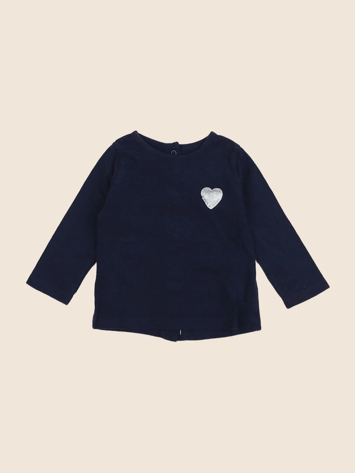 Vertbaudet - tee-shirt bleu - 6 mois