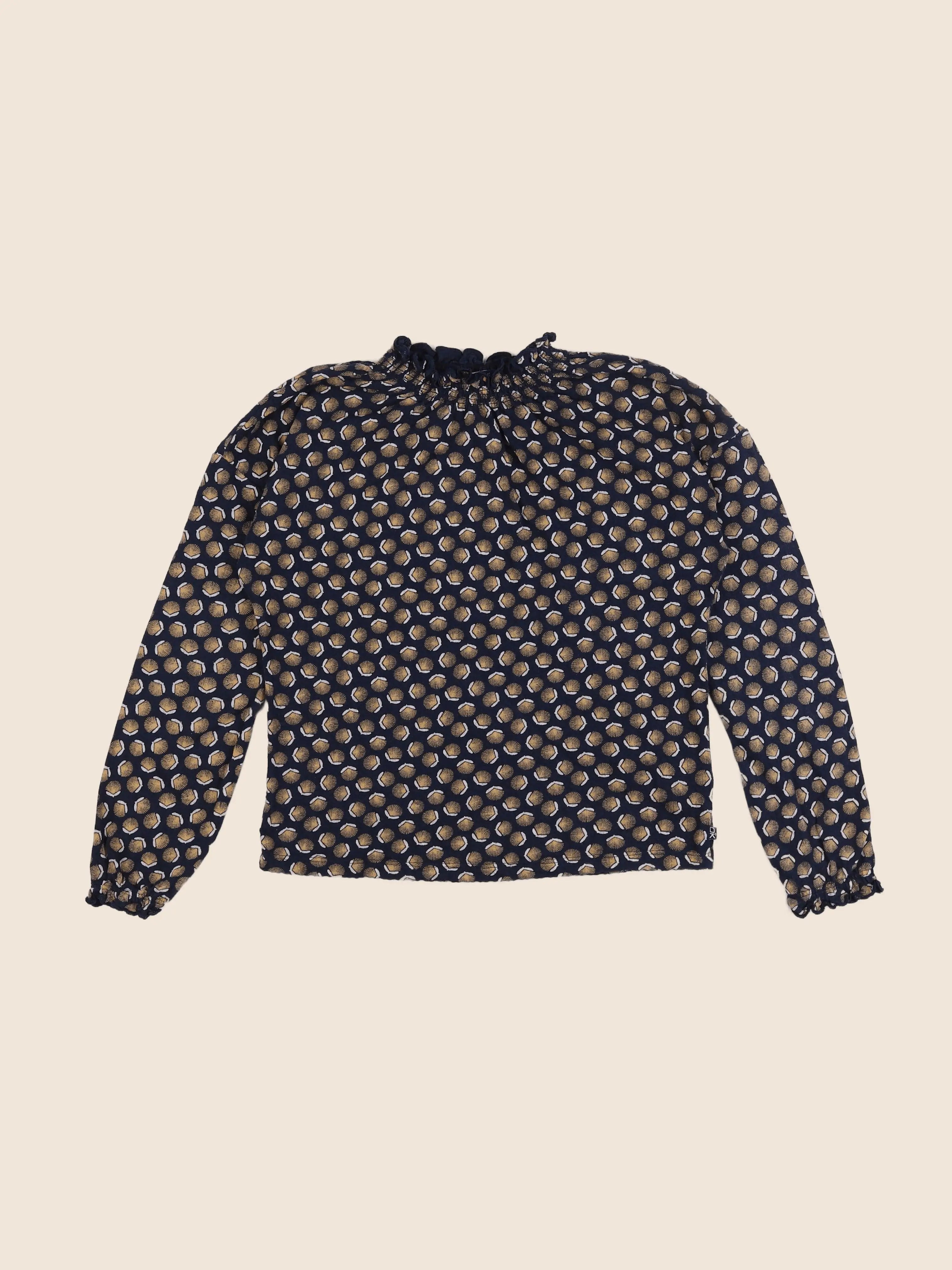 Okaidi - tee-shirt jaune, bleu - 10 ans