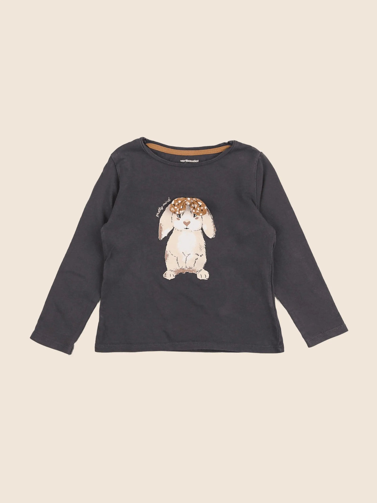 Vertbaudet - tee-shirt gris - 3 ans