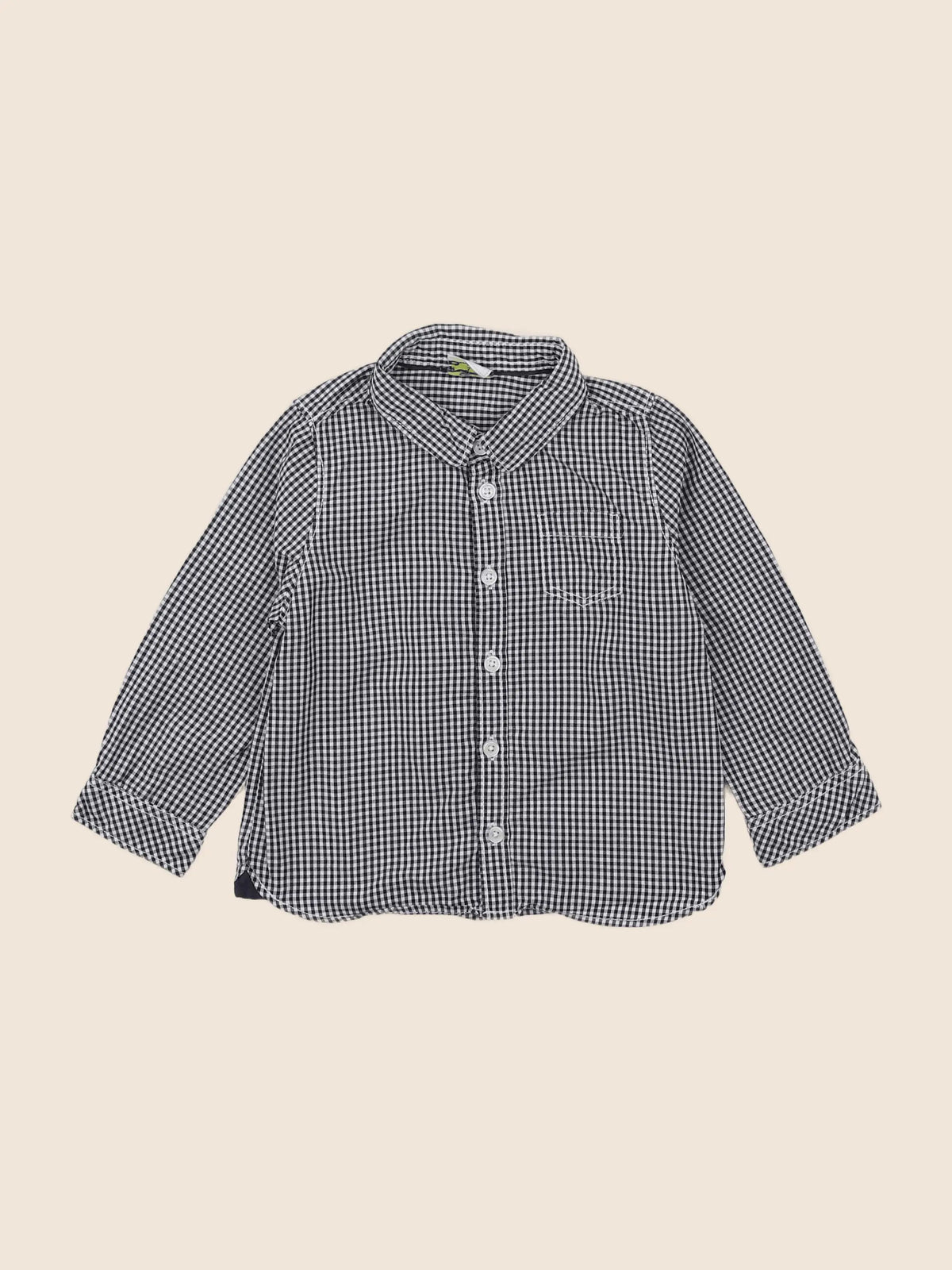 Tape à l'oeil - chemise bleu - 2 ans