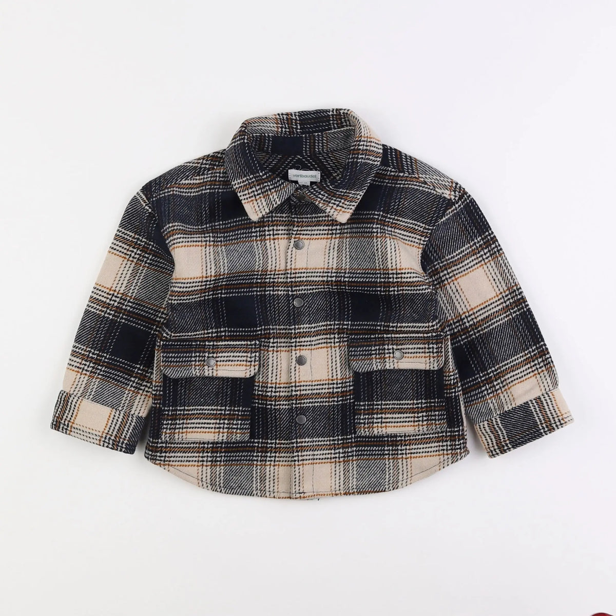 Vertbaudet - chemise bleu - 18 mois