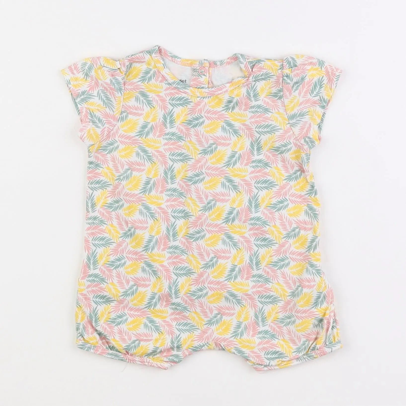 Vertbaudet - combinaison multicolore - 3 mois
