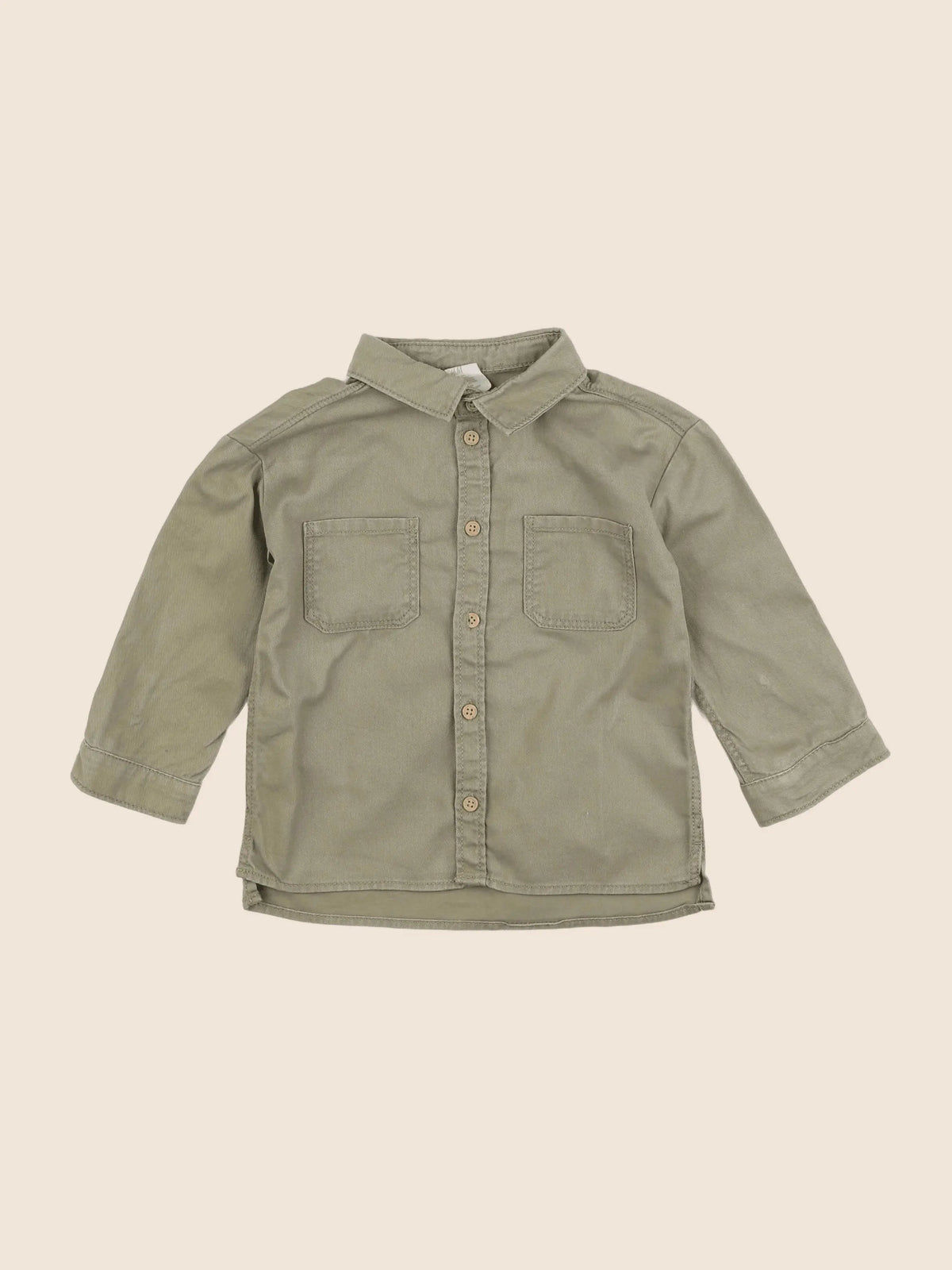 H&M - veste vert - 12/18 mois
