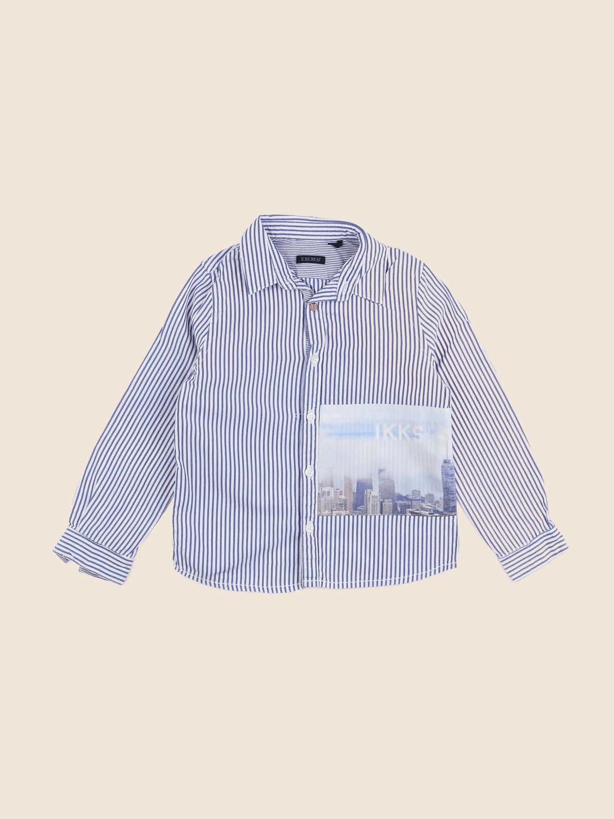 IKKS - chemise bleu - 4 ans
