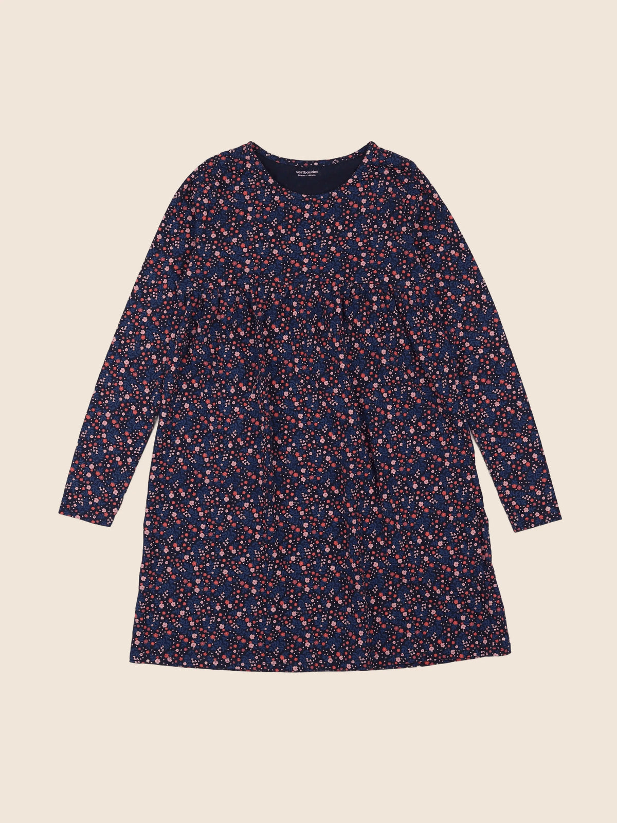 Vertbaudet - robe multicolore - 10 ans