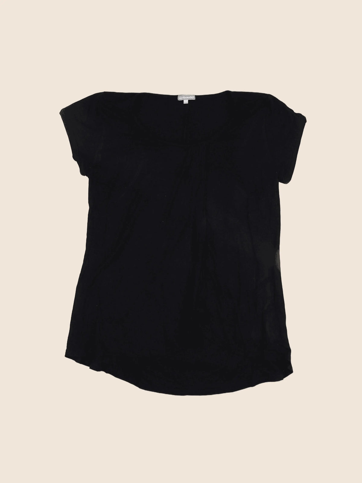 Vertbaudet - tee-shirt grossesse, allaitement noir - 34 à 36