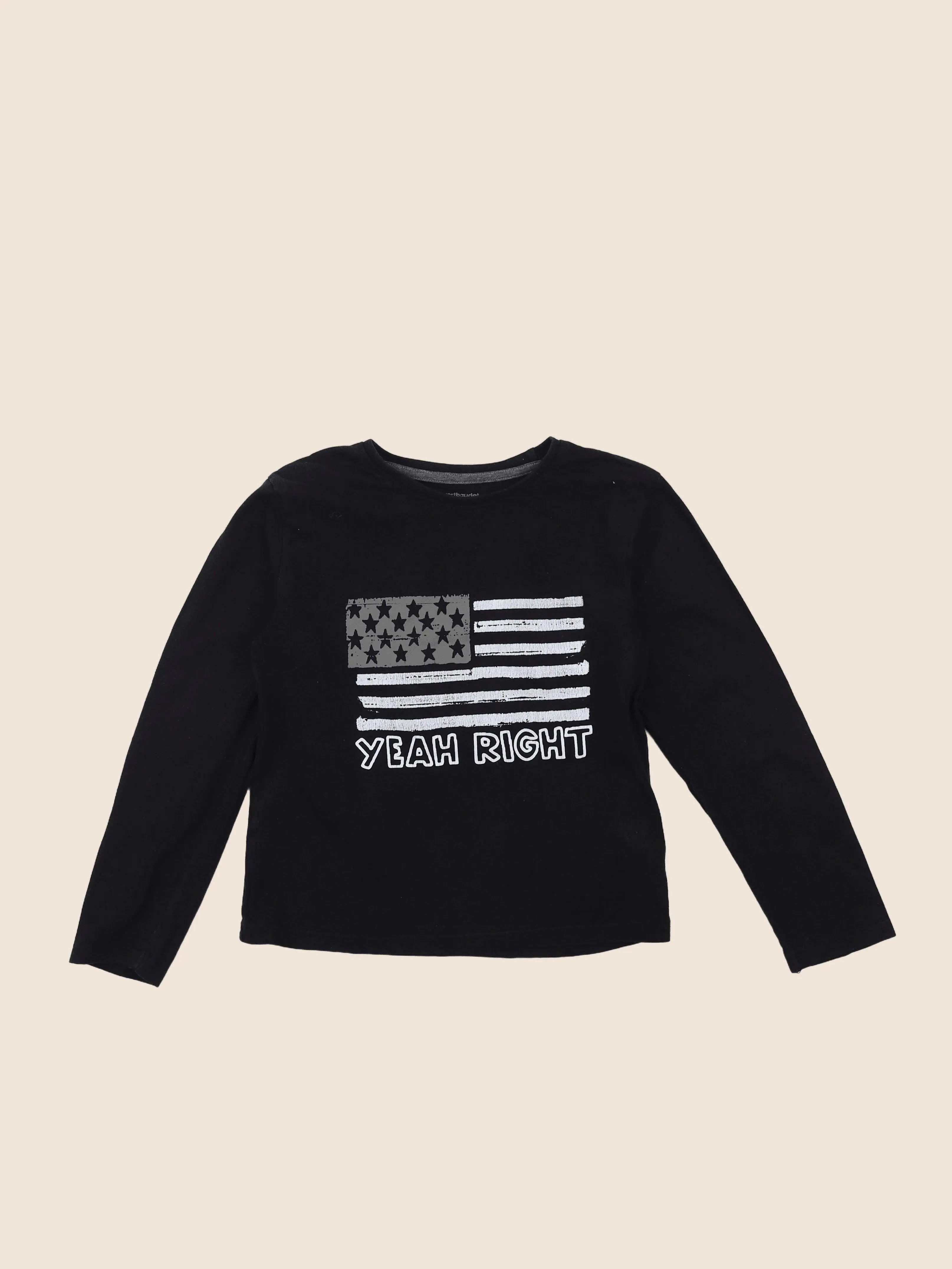 Vertbaudet - tee-shirt noir - 8 ans