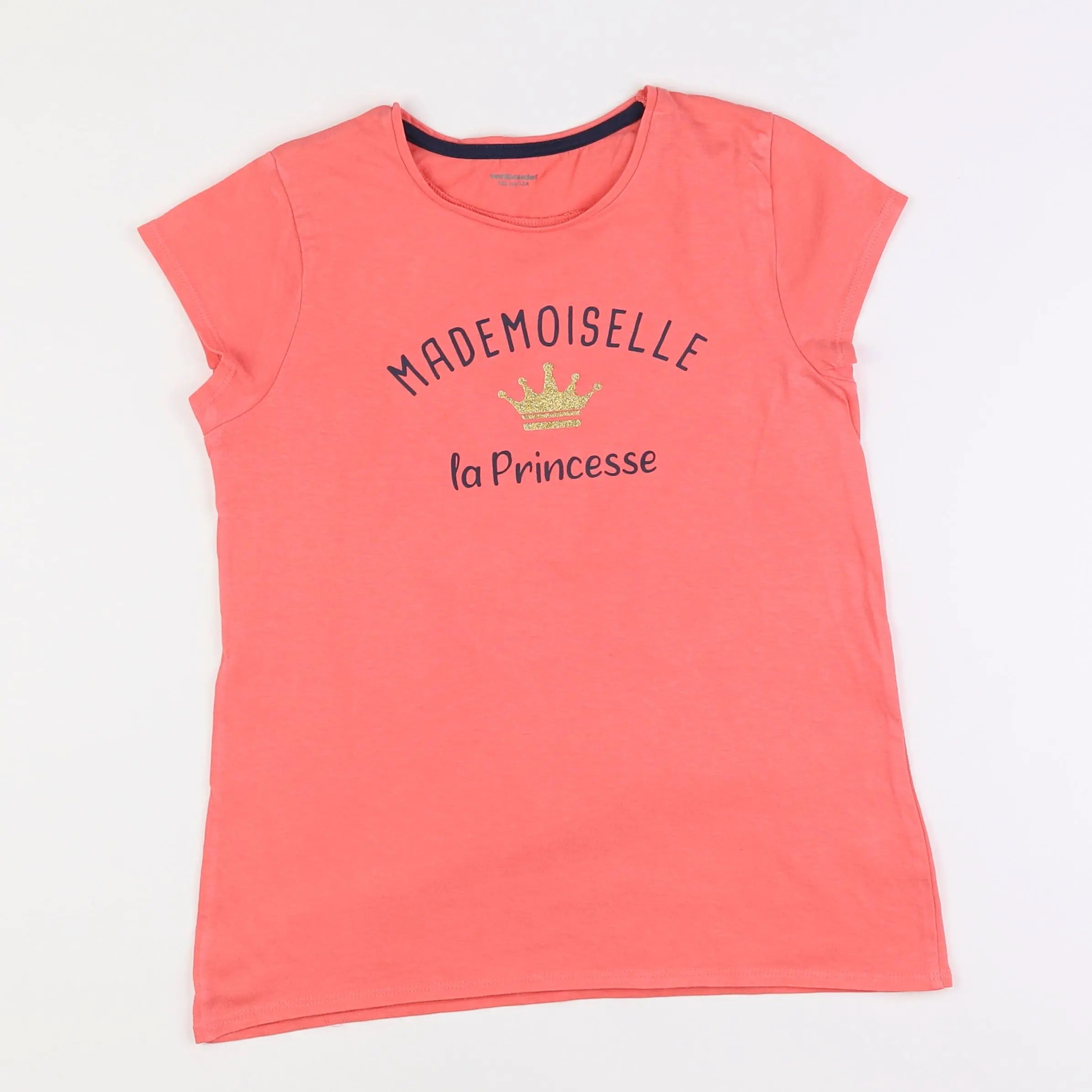Vertbaudet - tee-shirt rose - 12 ans