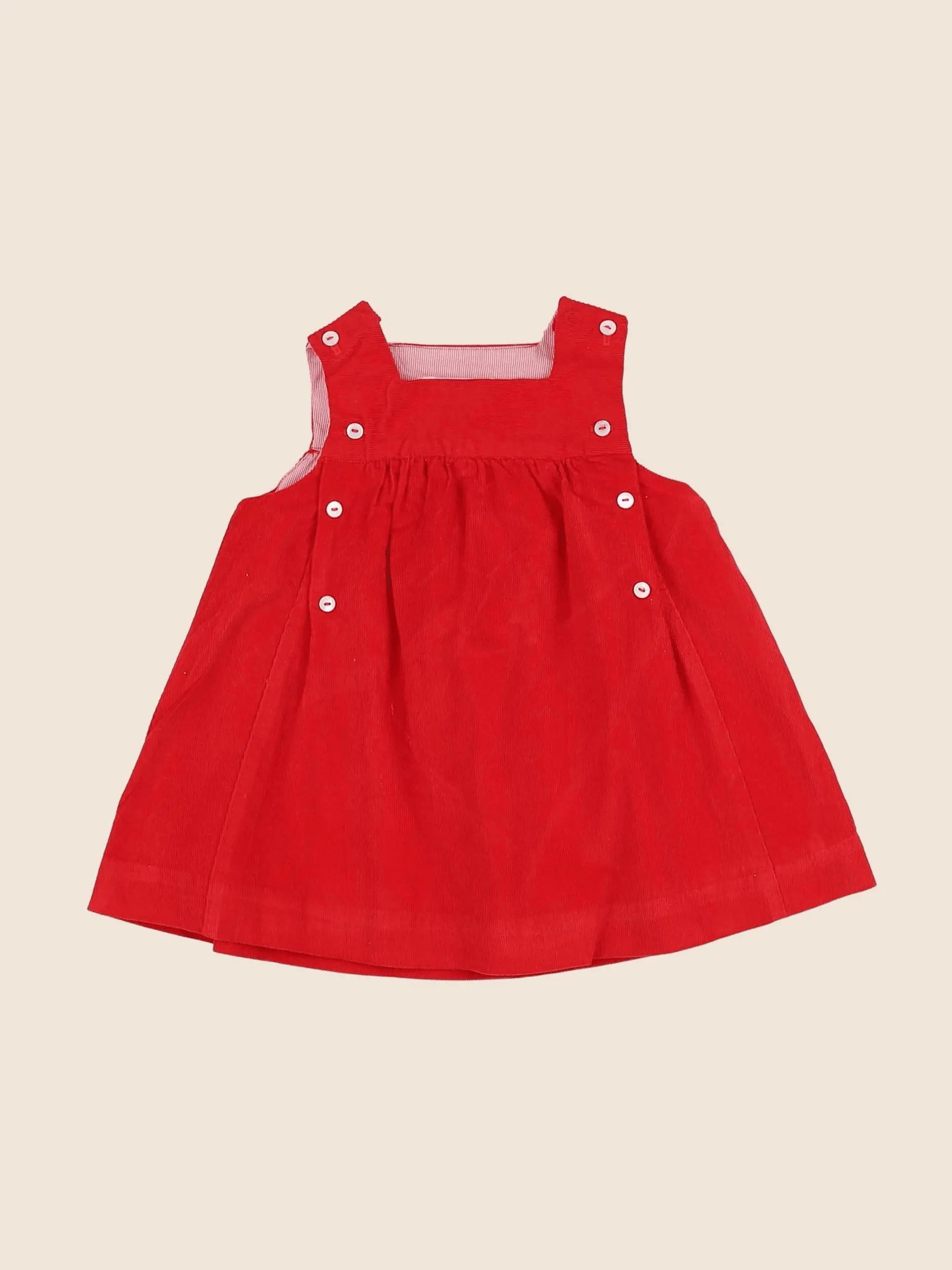 Zara - robe rouge - 6 mois