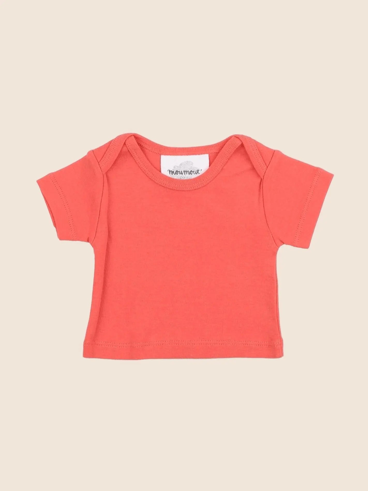 Moumout' - tee-shirt rouge - 3 mois