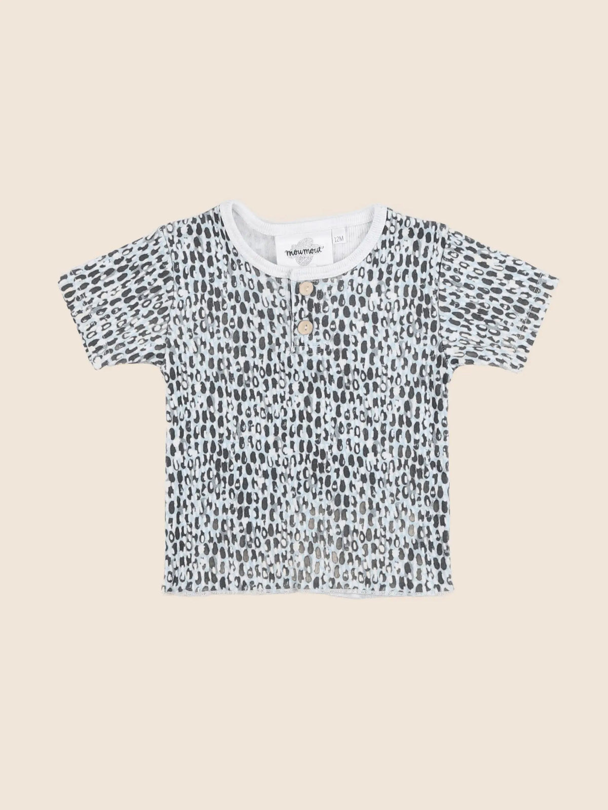 Moumout' - tee-shirt gris - 12 mois