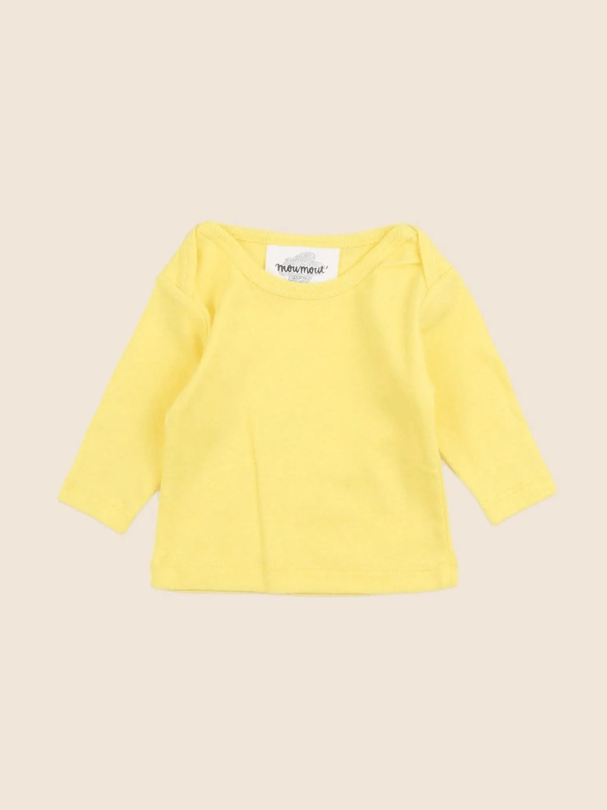 Moumout' - tee-shirt jaune - 3 mois