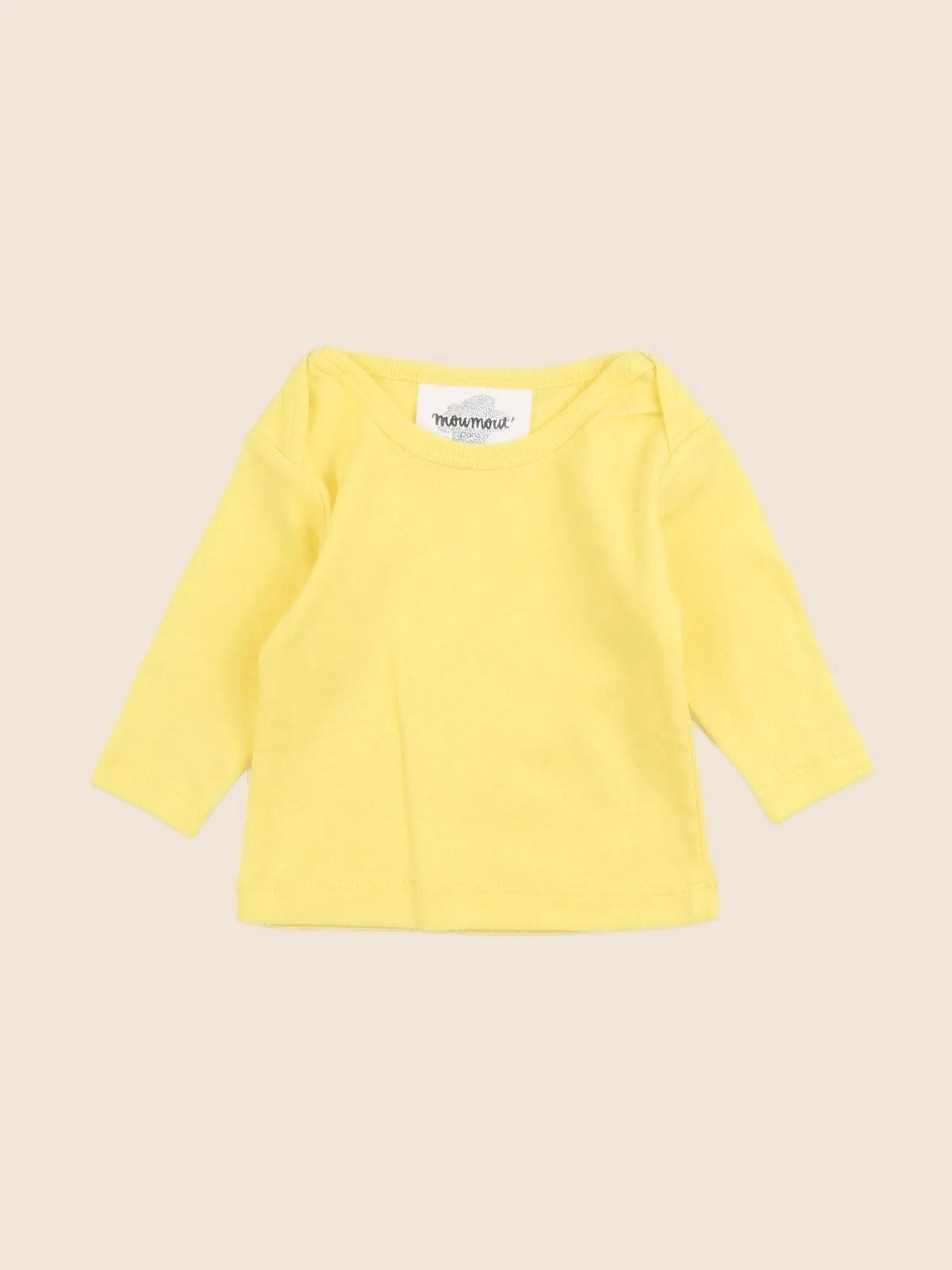 Moumout' - tee-shirt jaune - 3 mois