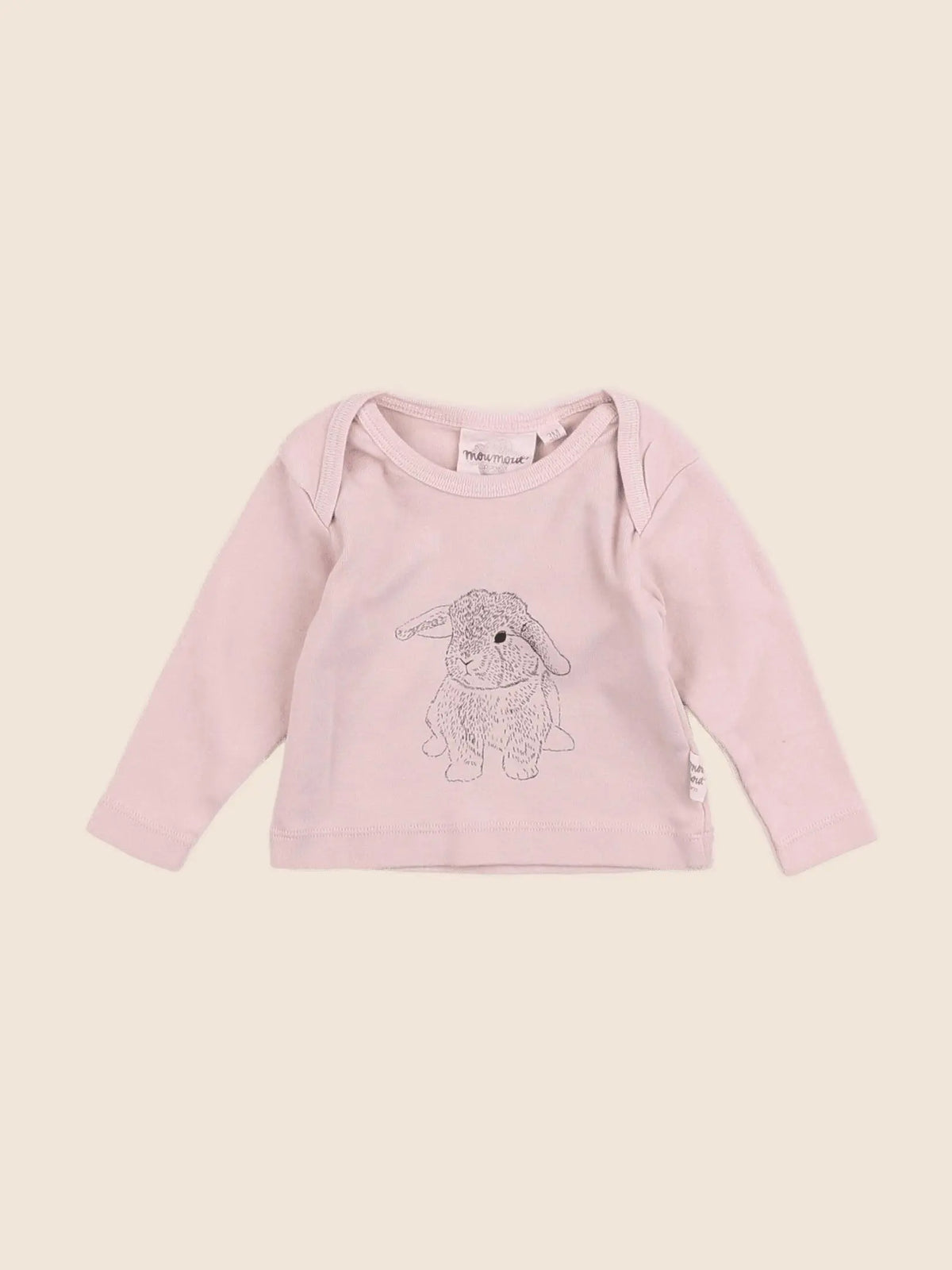 Moumout' - tee-shirt rose - 3 mois