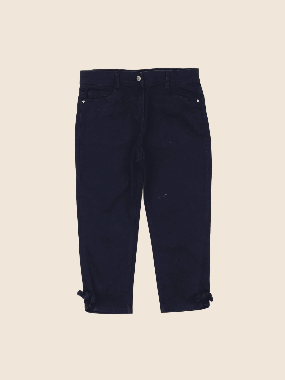 Vertbaudet - pantacourt bleu - 9 ans