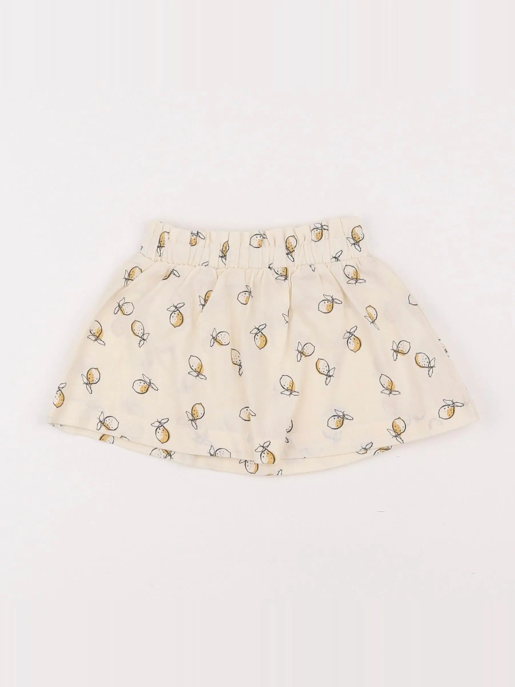 Vertbaudet - jupe beige - 9 mois