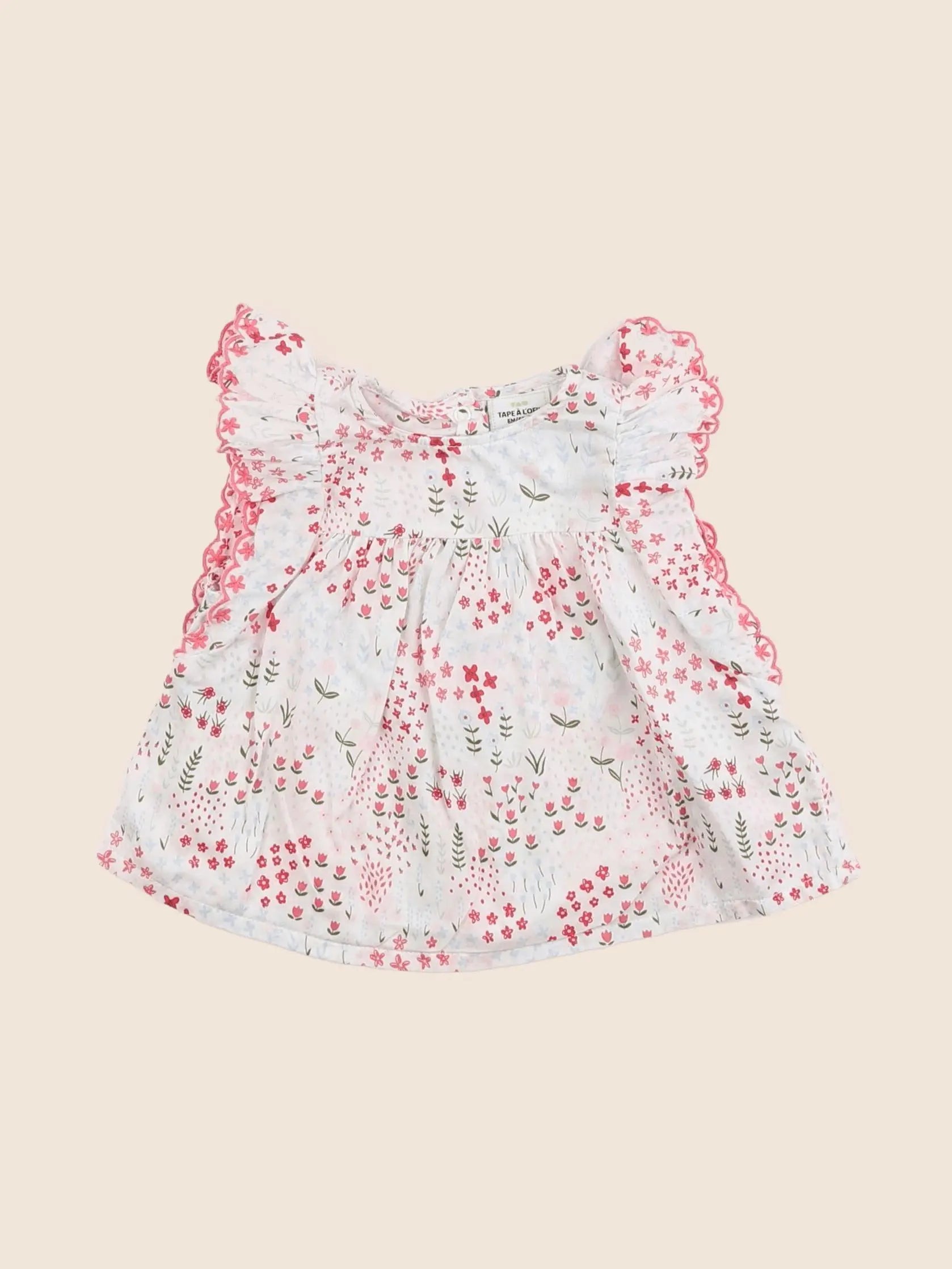 Tape à l'oeil - robe multicolore - 6 mois