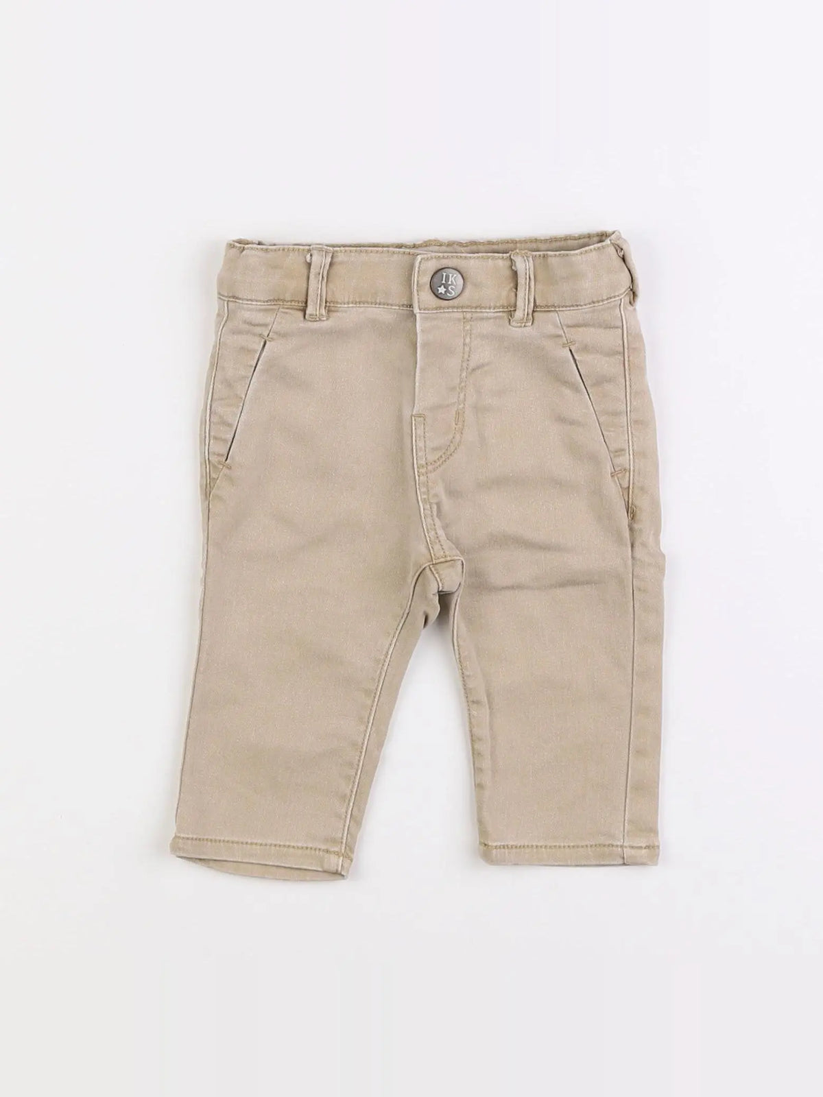 IKKS - pantalon beige - 3 mois