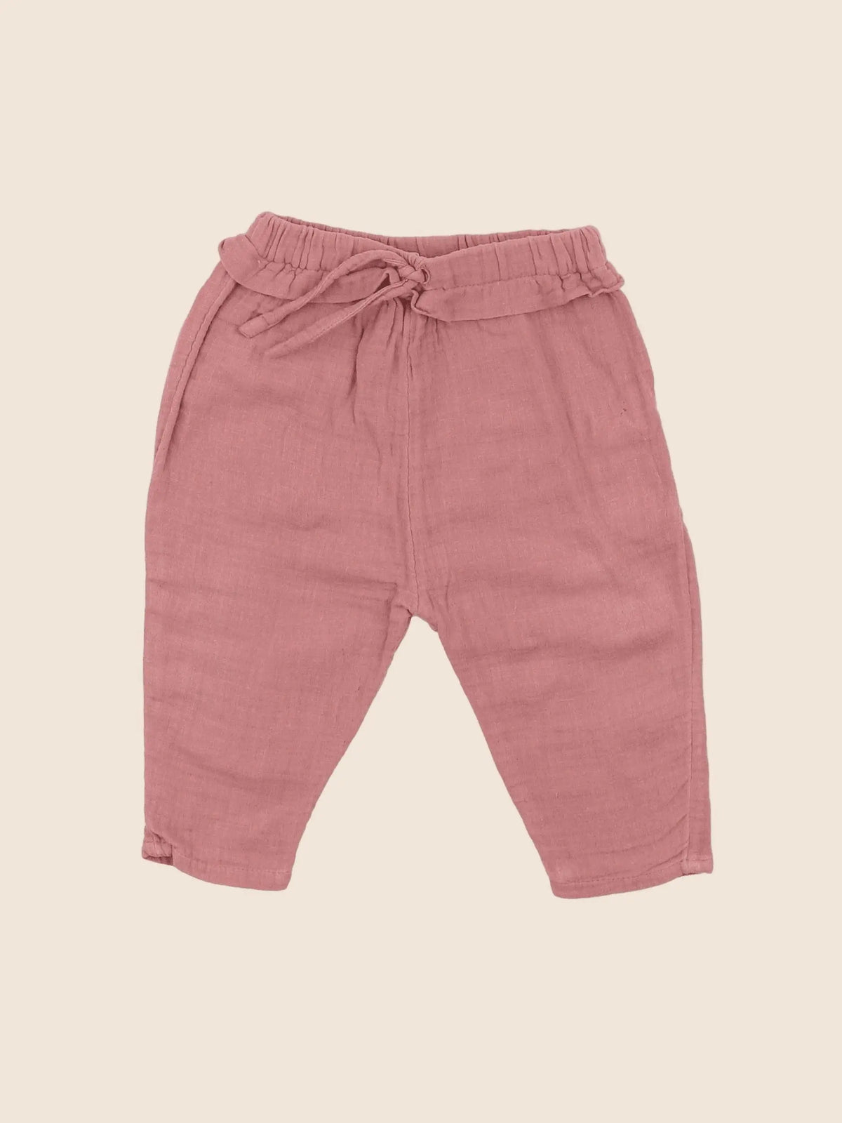 Vertbaudet - pantalon rose - 6 mois