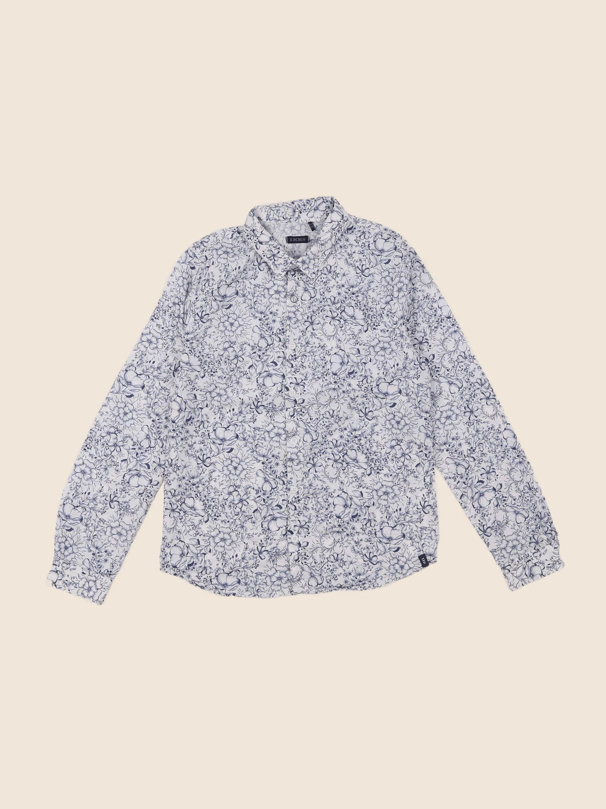 IKKS - chemise bleu - 10 ans
